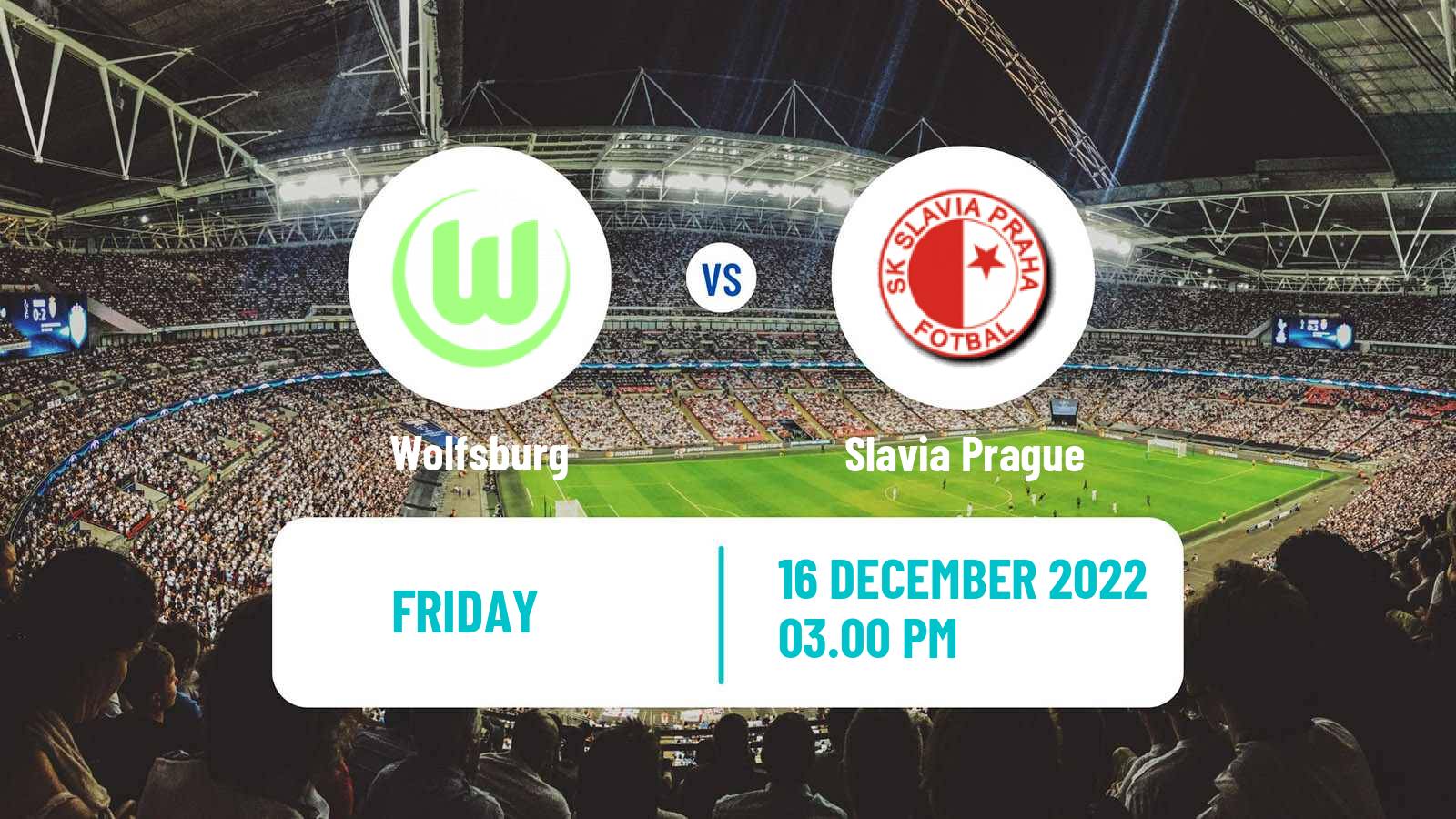 Soccer UEFA Champions League Women Wolfsburg - Slavia Prague