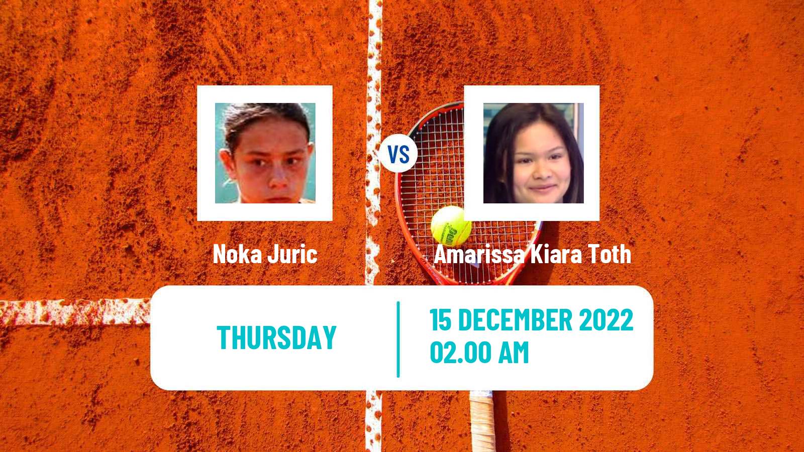 Tennis ITF Tournaments Noka Juric - Amarissa Kiara Toth