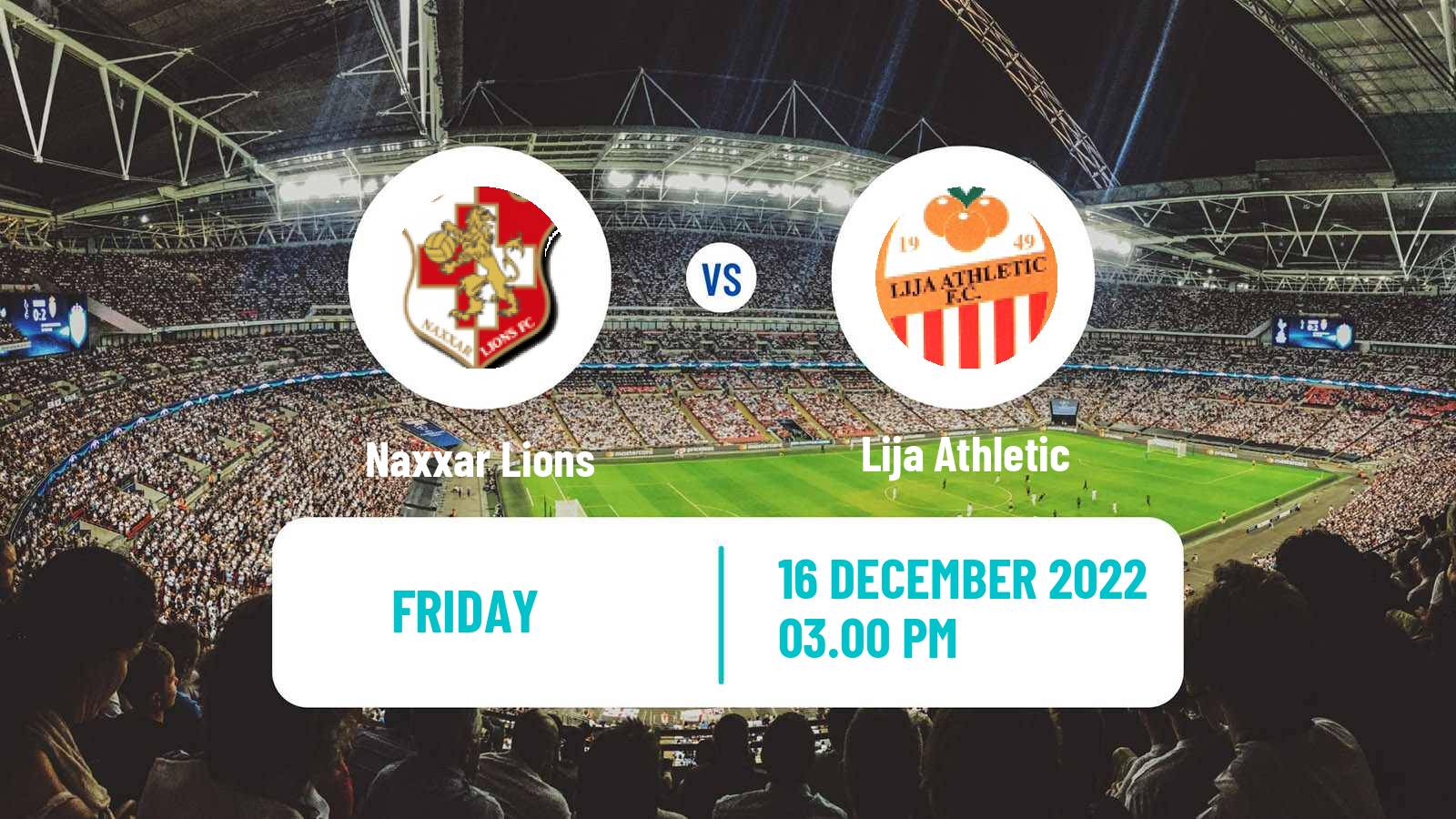 Soccer Maltese Challenge League Naxxar Lions - Lija Athletic