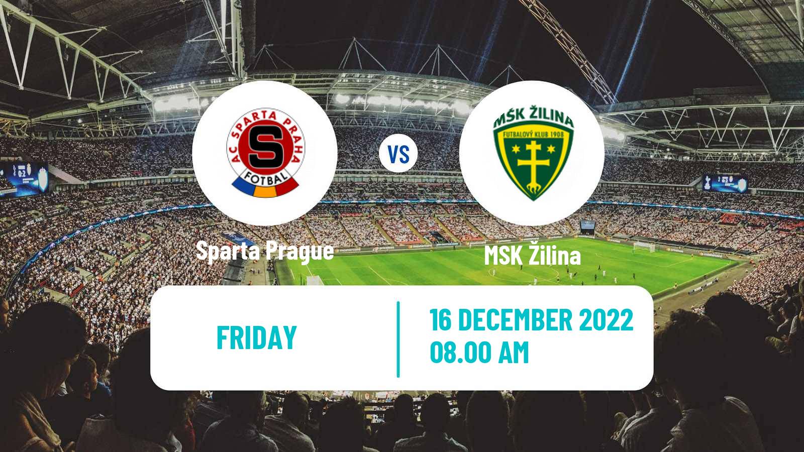 Soccer Club Friendly Sparta Prague - Žilina