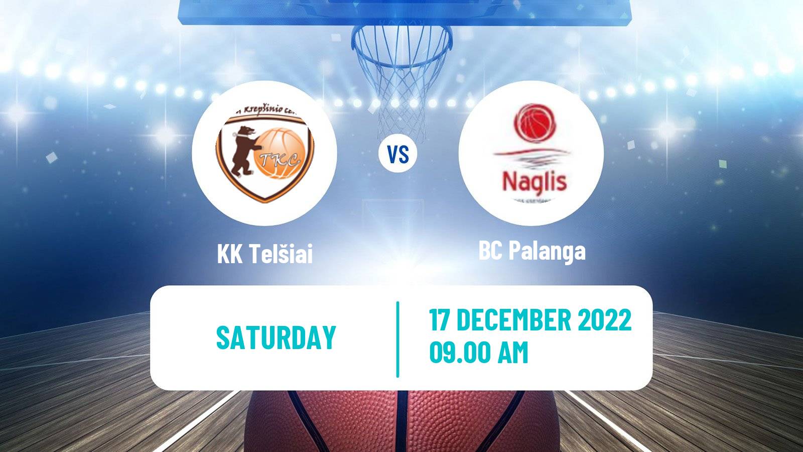 Basketball Lietuvos NKL Telšiai - Palanga