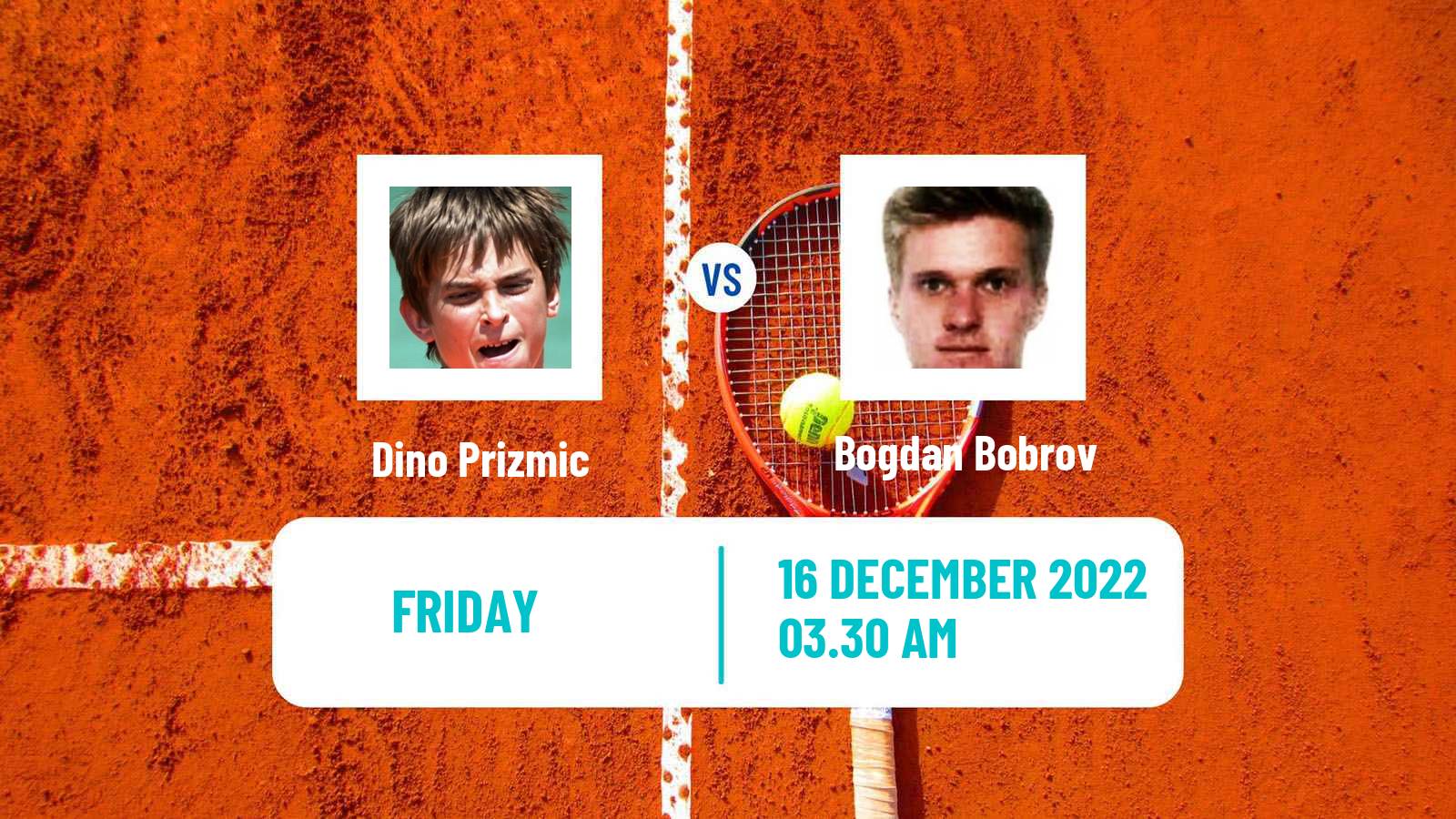 Tennis ITF Tournaments Dino Prizmic - Bogdan Bobrov