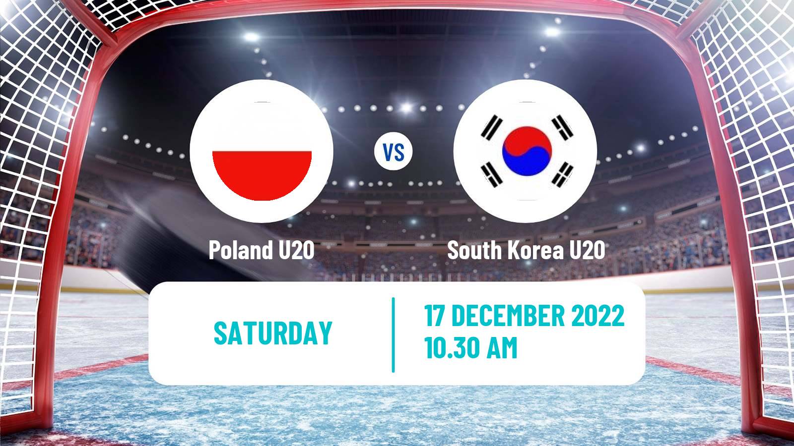 Hockey IIHF World U20 Championship IB Poland U20 - South Korea U20