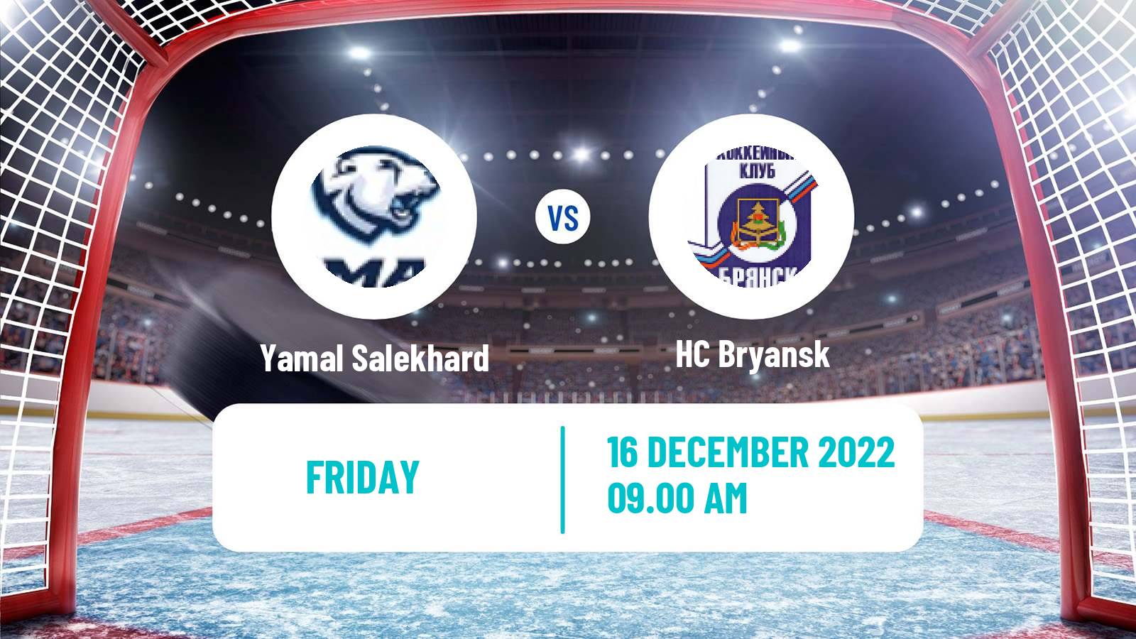 Hockey NMHL Yamal Salekhard - Bryansk