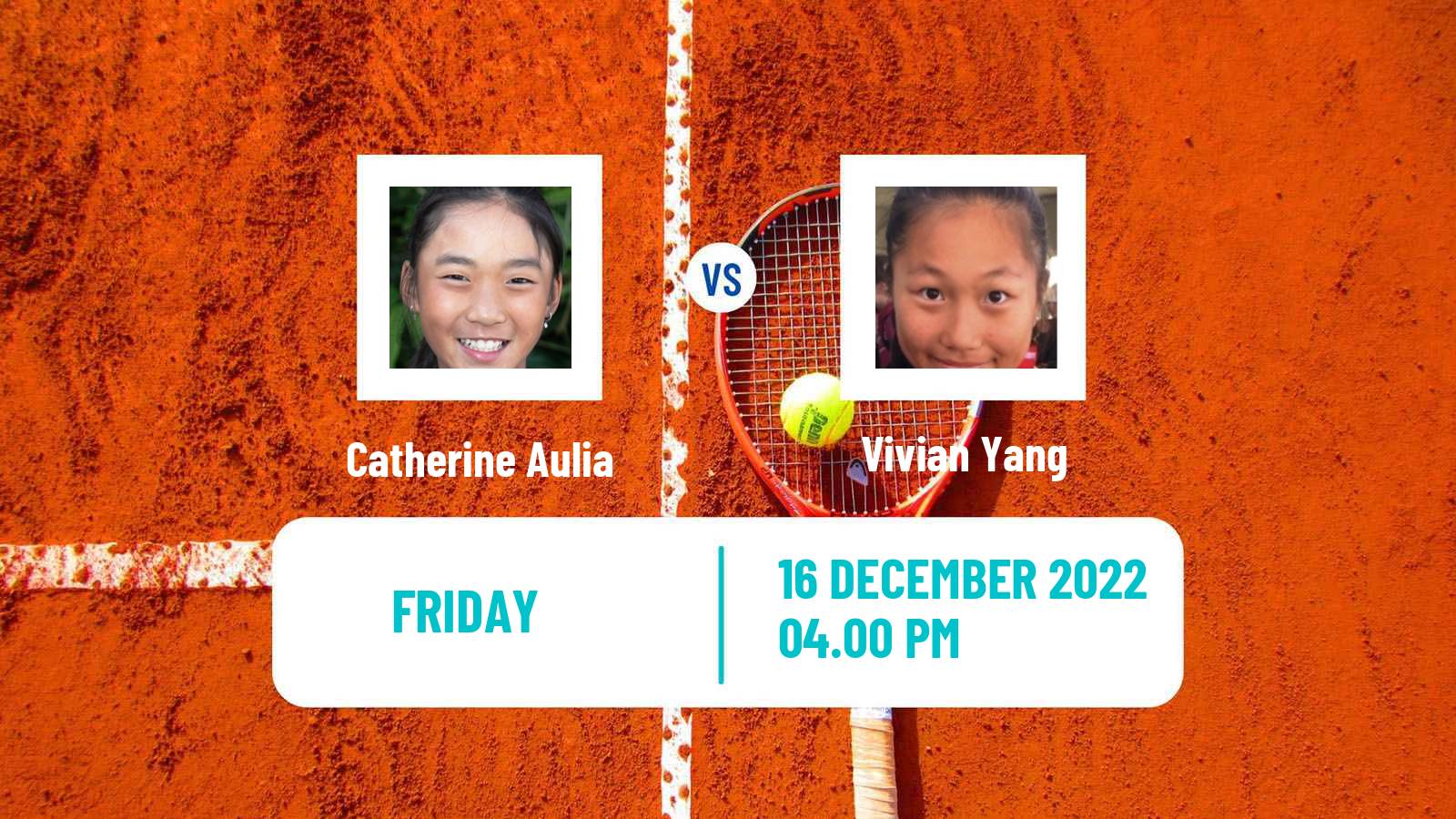 Tennis ITF Tournaments Catherine Aulia - Vivian Yang