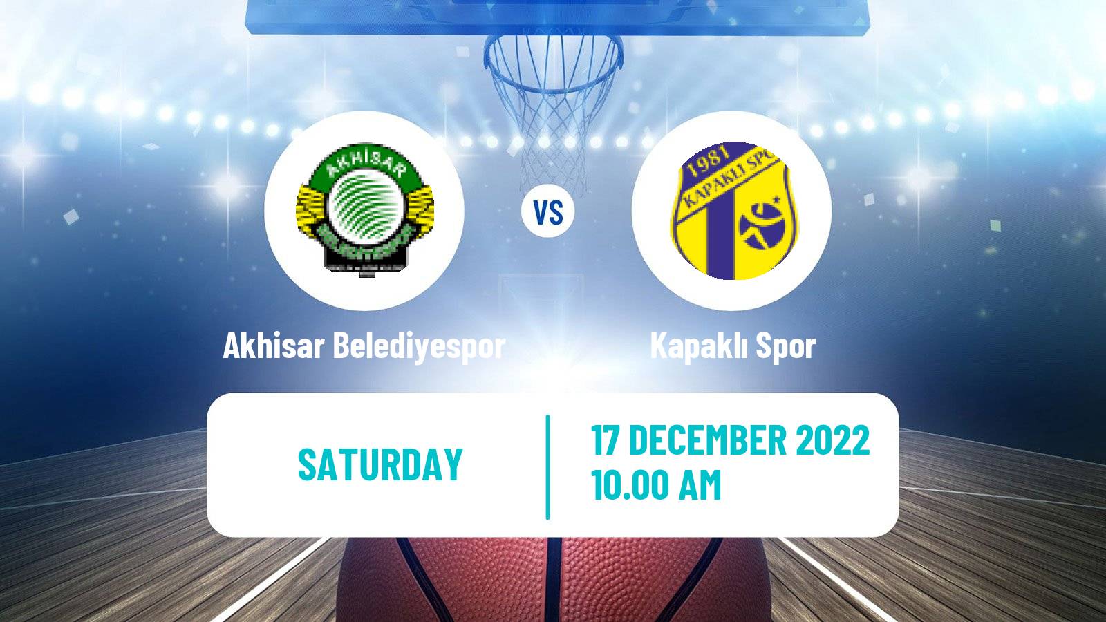 Basketball Turkish TB2L Akhisar Belediyespor - Kapaklı Spor