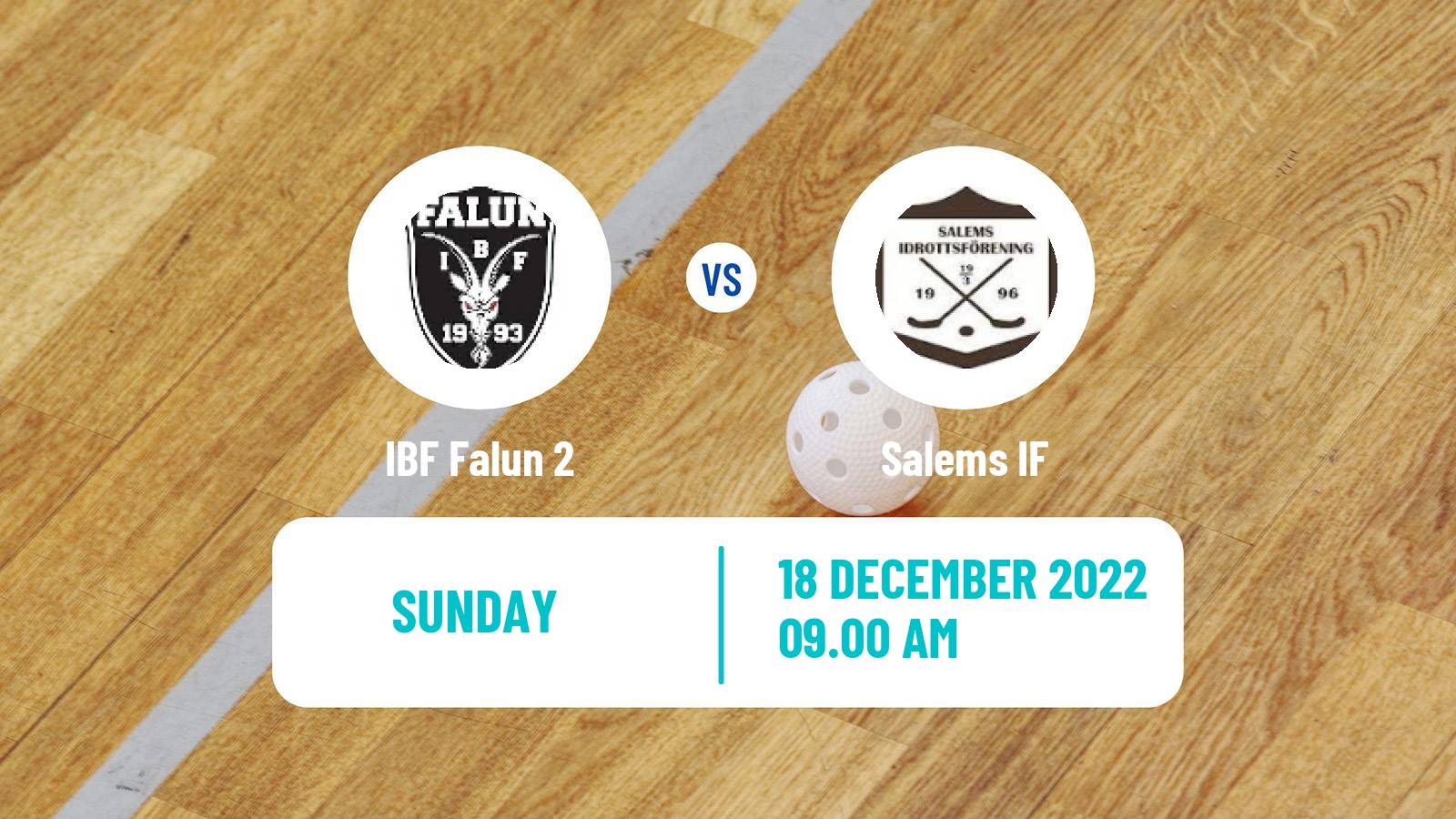 Floorball Swedish Allsvenskan Norra Floorball Falun 2 - Salems IF