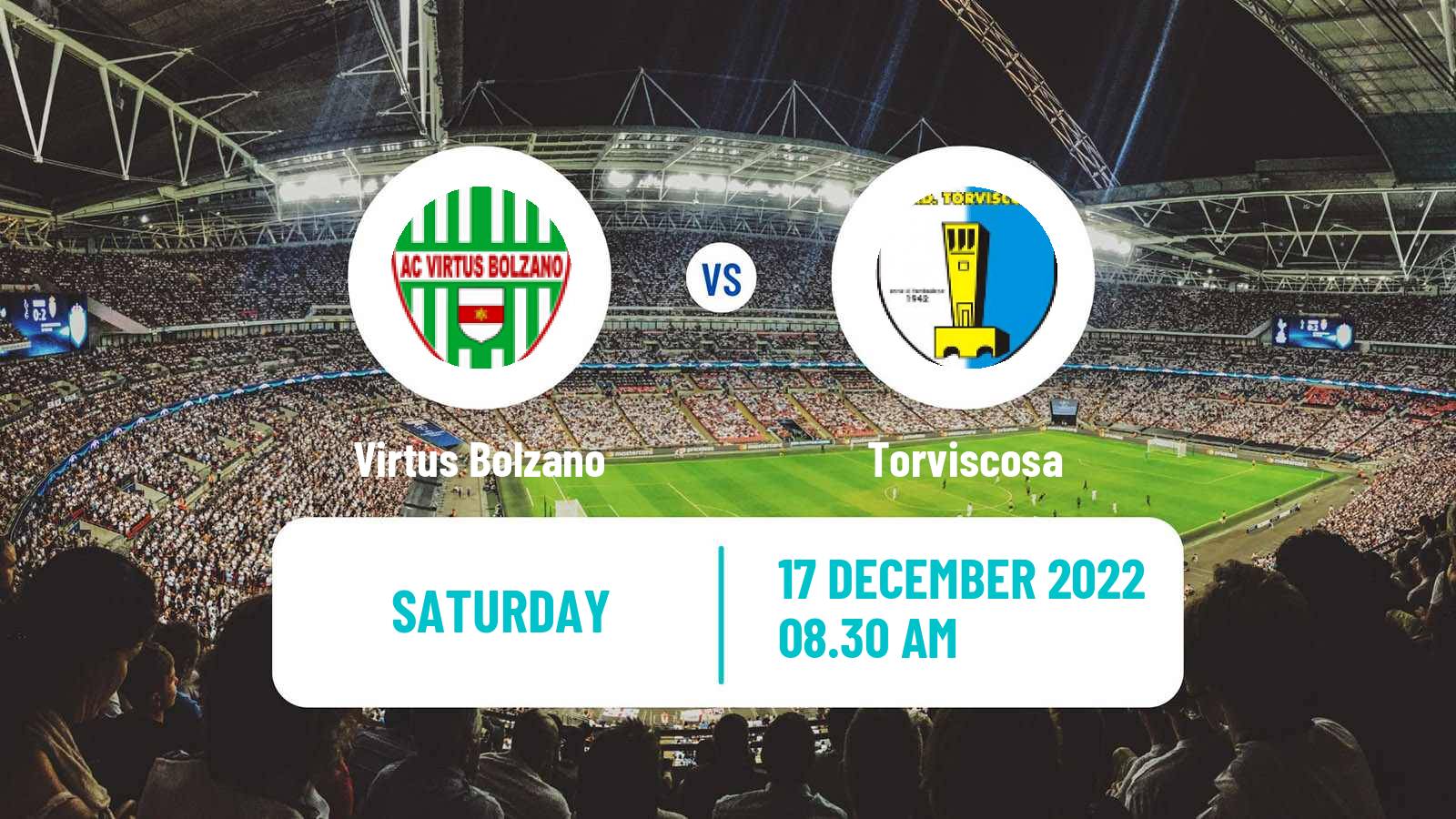 Soccer Italian Serie D - Group C Virtus Bolzano - Torviscosa