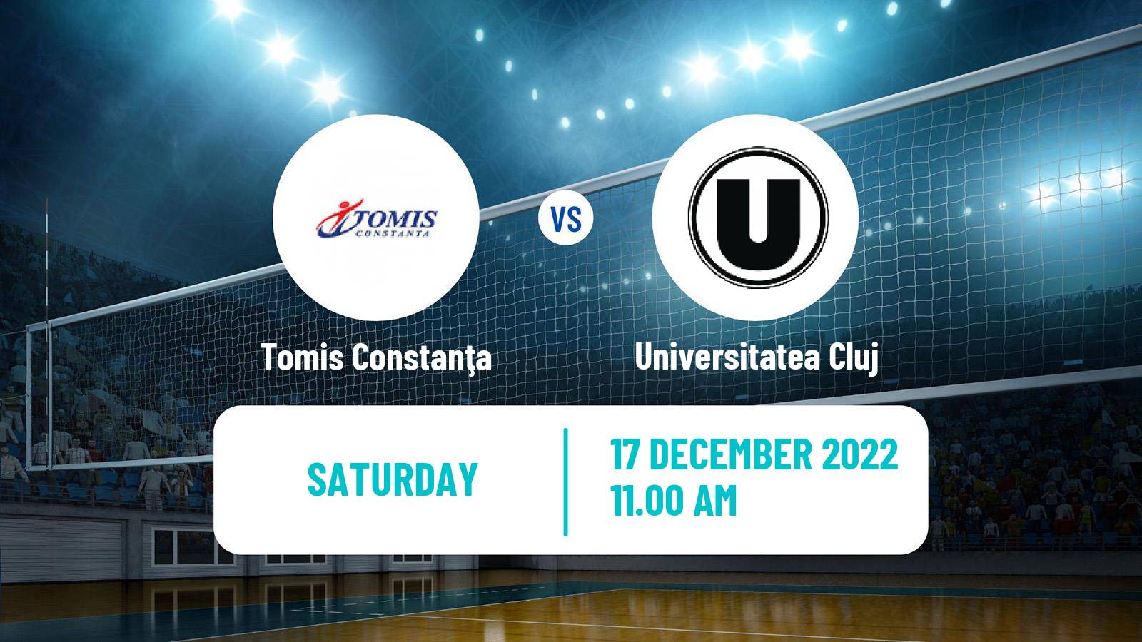 Volleyball Romanian Divizia A1 Volleyball Tomis Constanţa - Universitatea Cluj