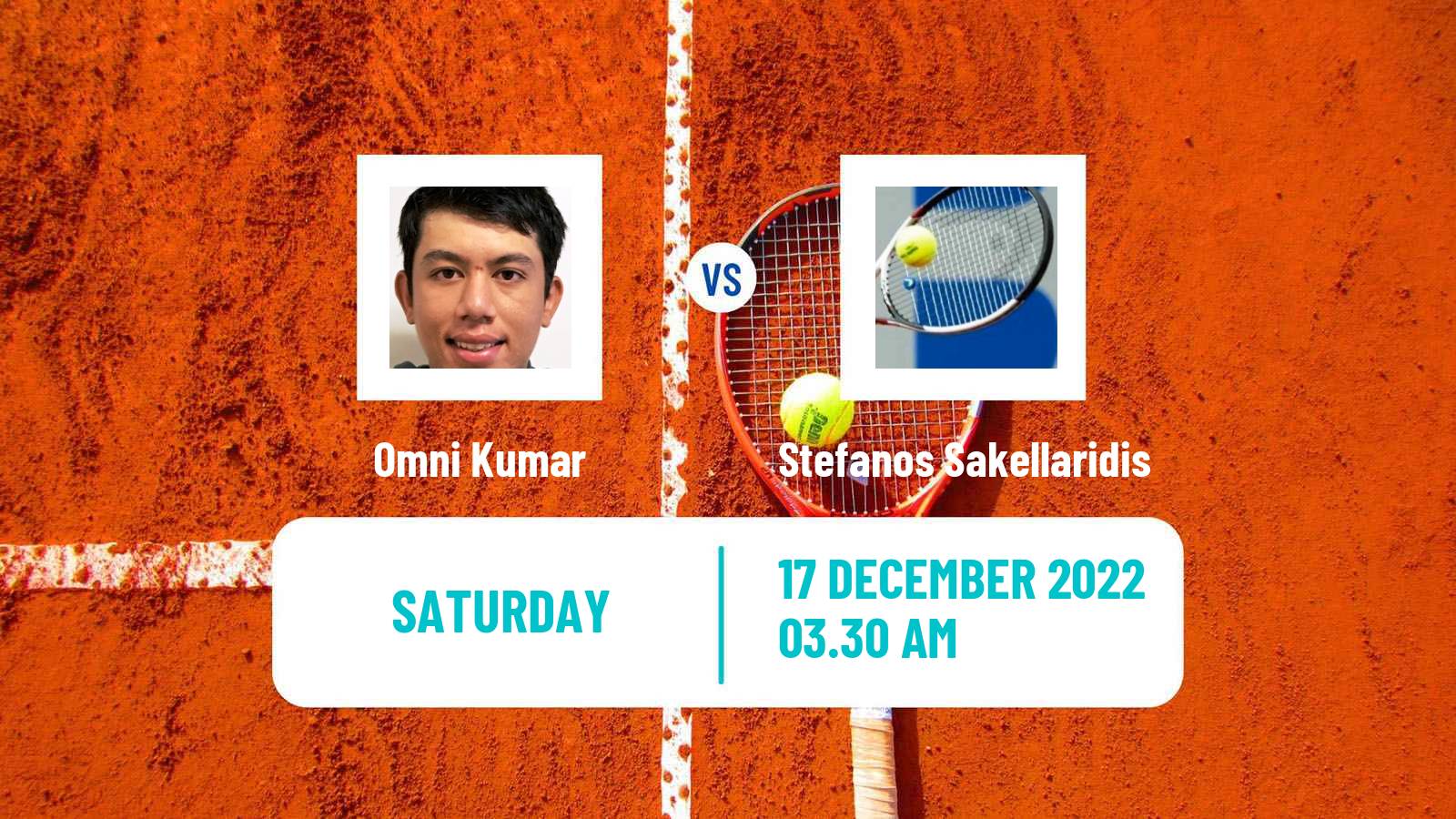 Tennis ITF Tournaments Omni Kumar - Stefanos Sakellaridis