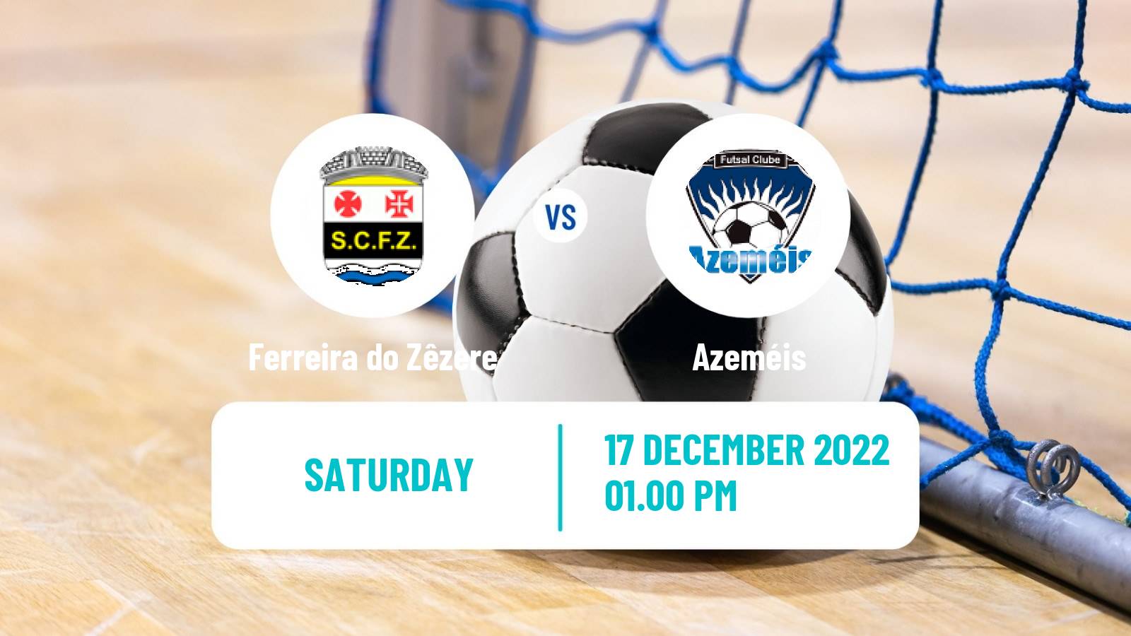 Futsal Portuguese 1ª divisão Futsal Ferreira do Zêzere - Azeméis