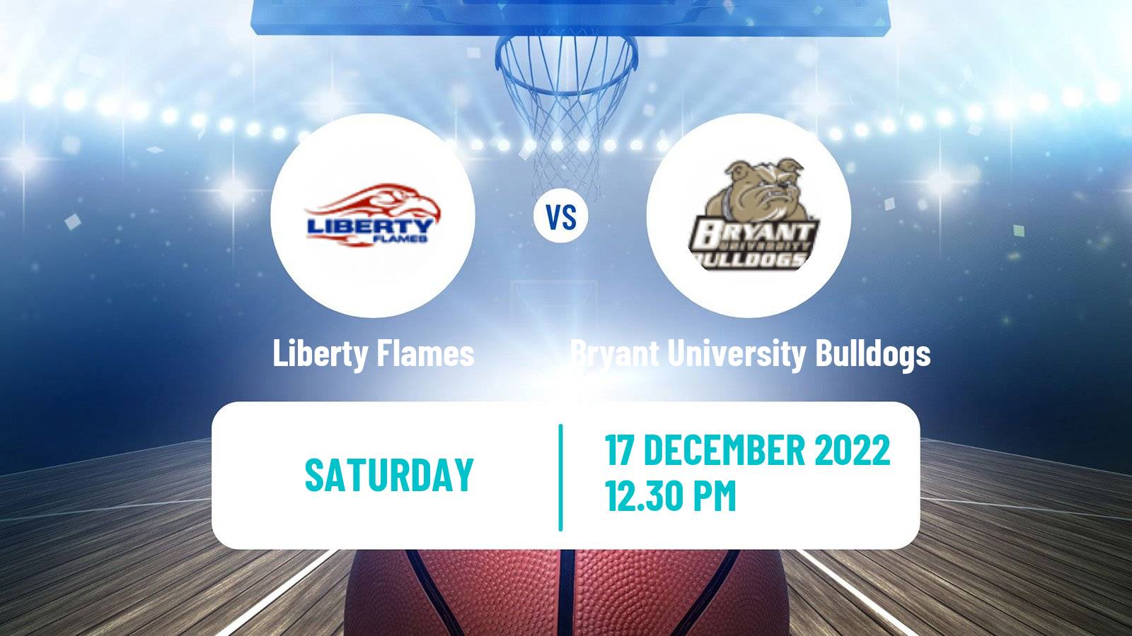 Basketball NCAA College Basketball Liberty Flames - Bryant University Bulldogs