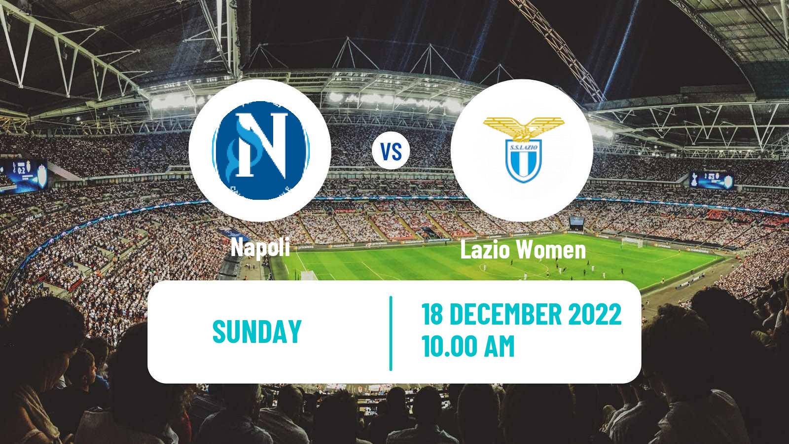 Soccer Italian Serie B Women Napoli - Lazio