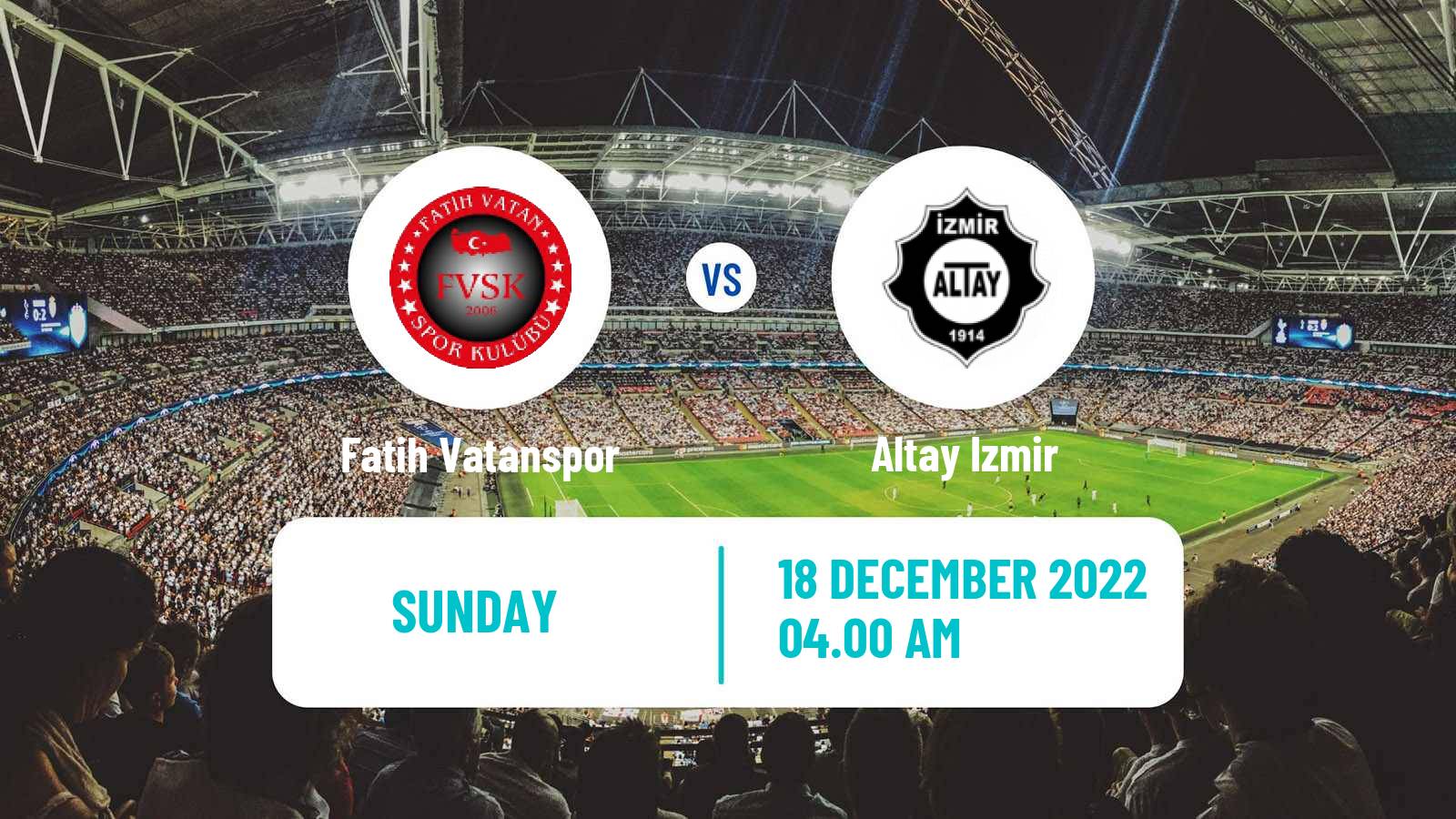 Soccer Turkish Super Lig Women Fatih Vatanspor - Altay Izmir