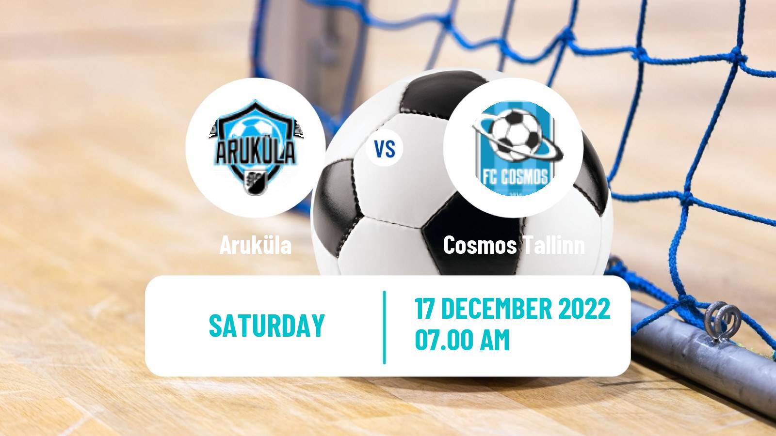 Futsal Estonian Saaliliiga Aruküla - Cosmos Tallinn
