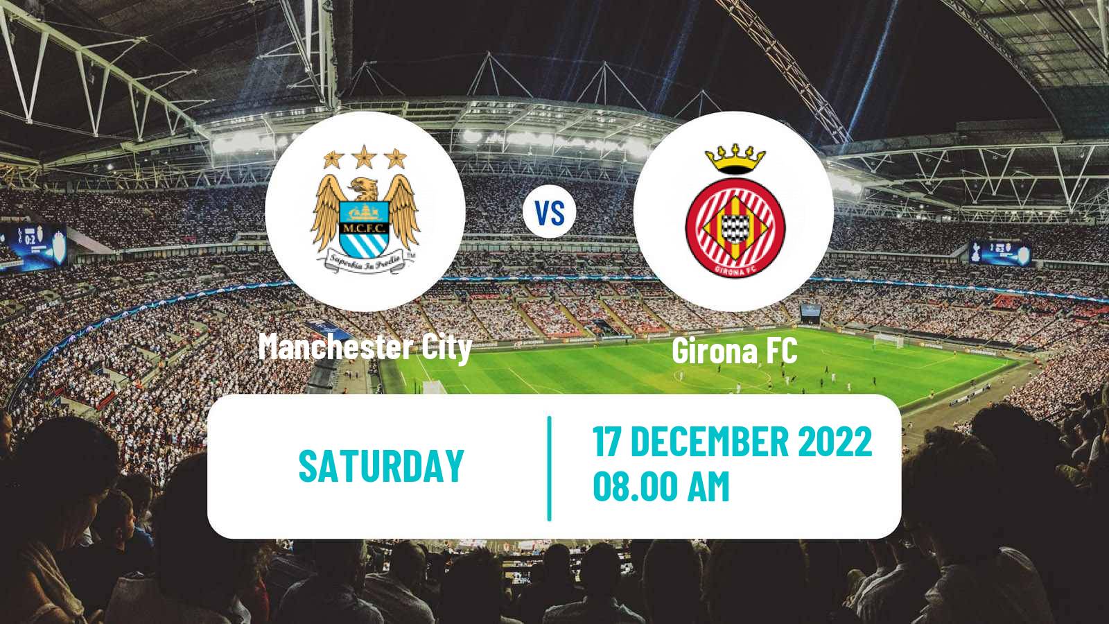 Soccer Club Friendly Manchester City - Girona