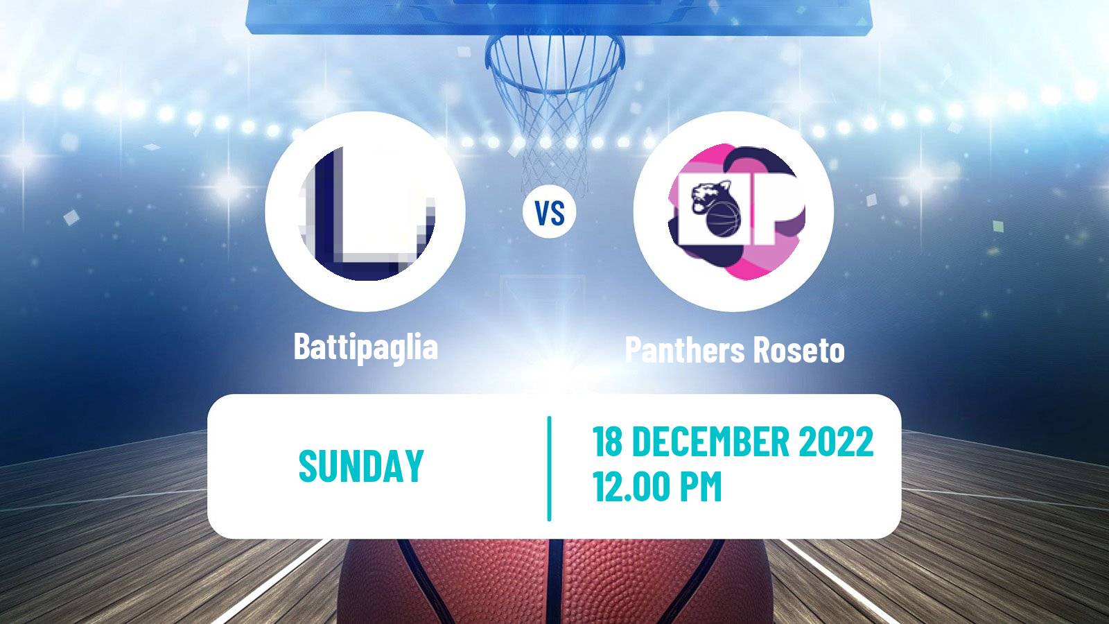 Basketball Italian Serie A2 South Basketball Women Battipaglia - Panthers Roseto