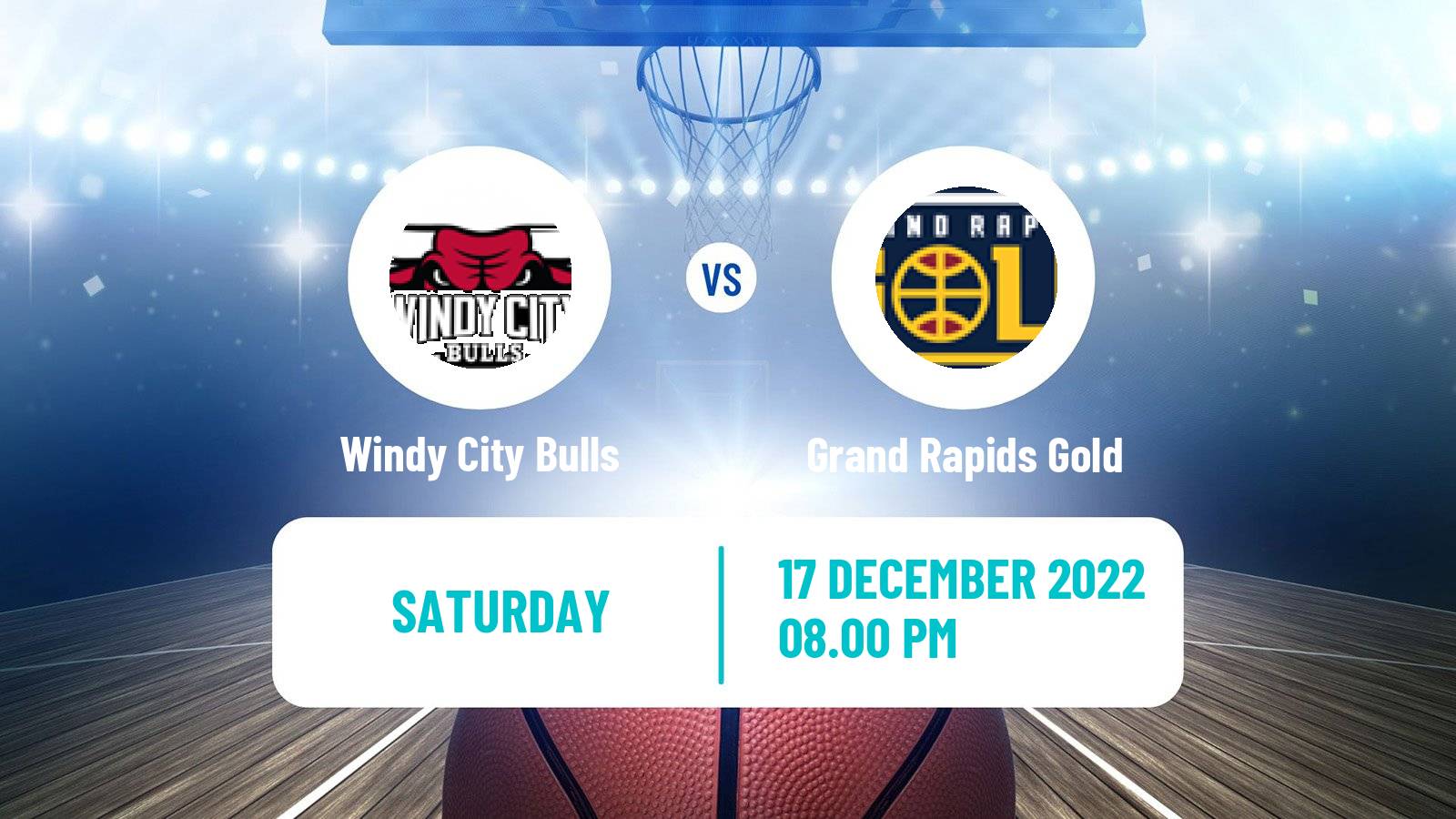 Basketball NBA G-League Windy City Bulls - Grand Rapids Gold