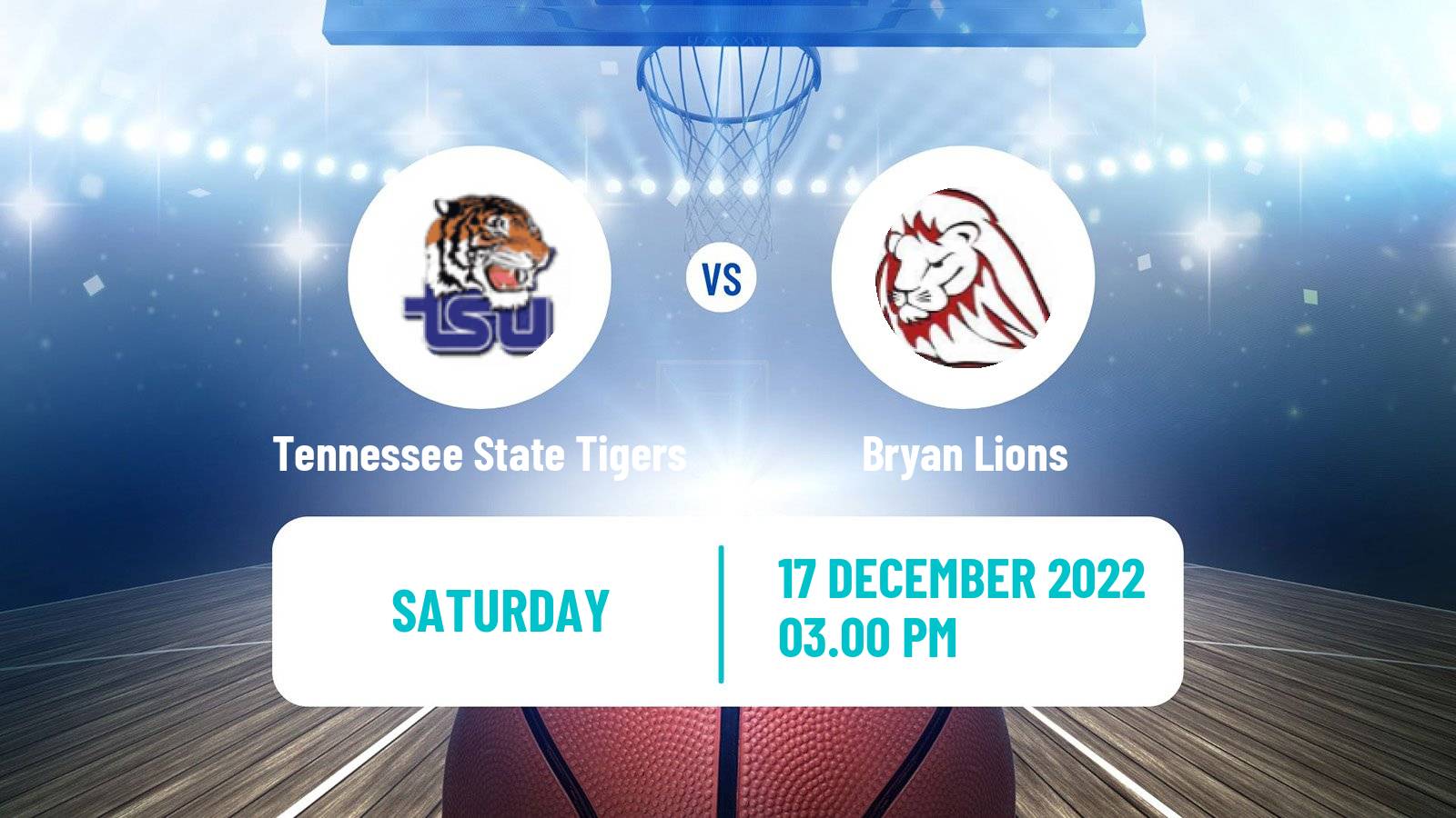 Basketball NCAA College Basketball Tennessee State Tigers - Bryan Lions