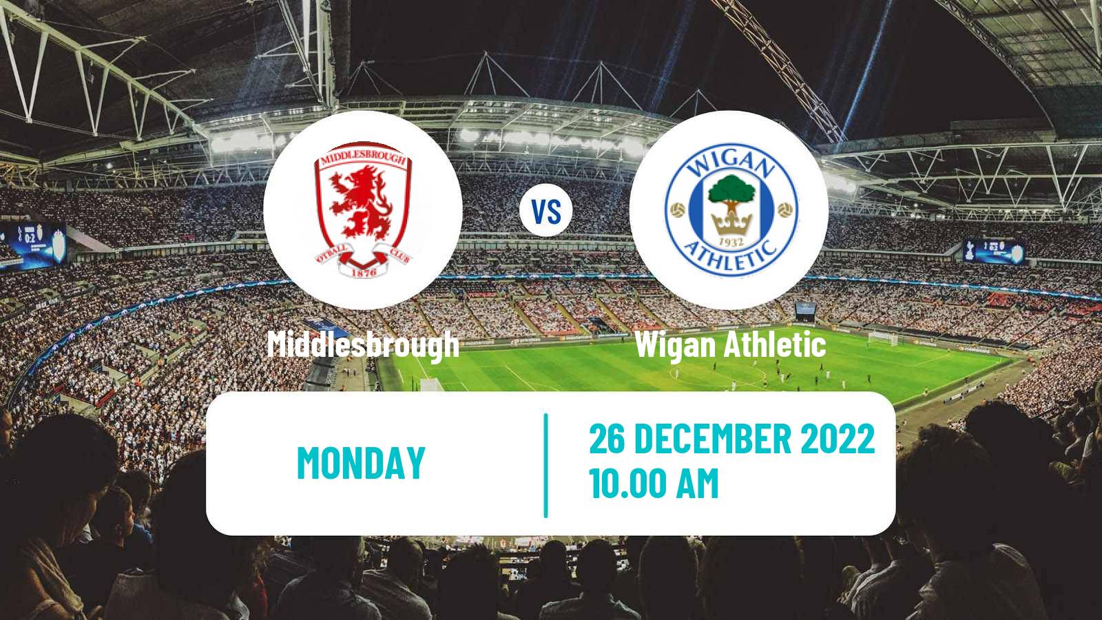 Soccer English League Championship Middlesbrough - Wigan Athletic