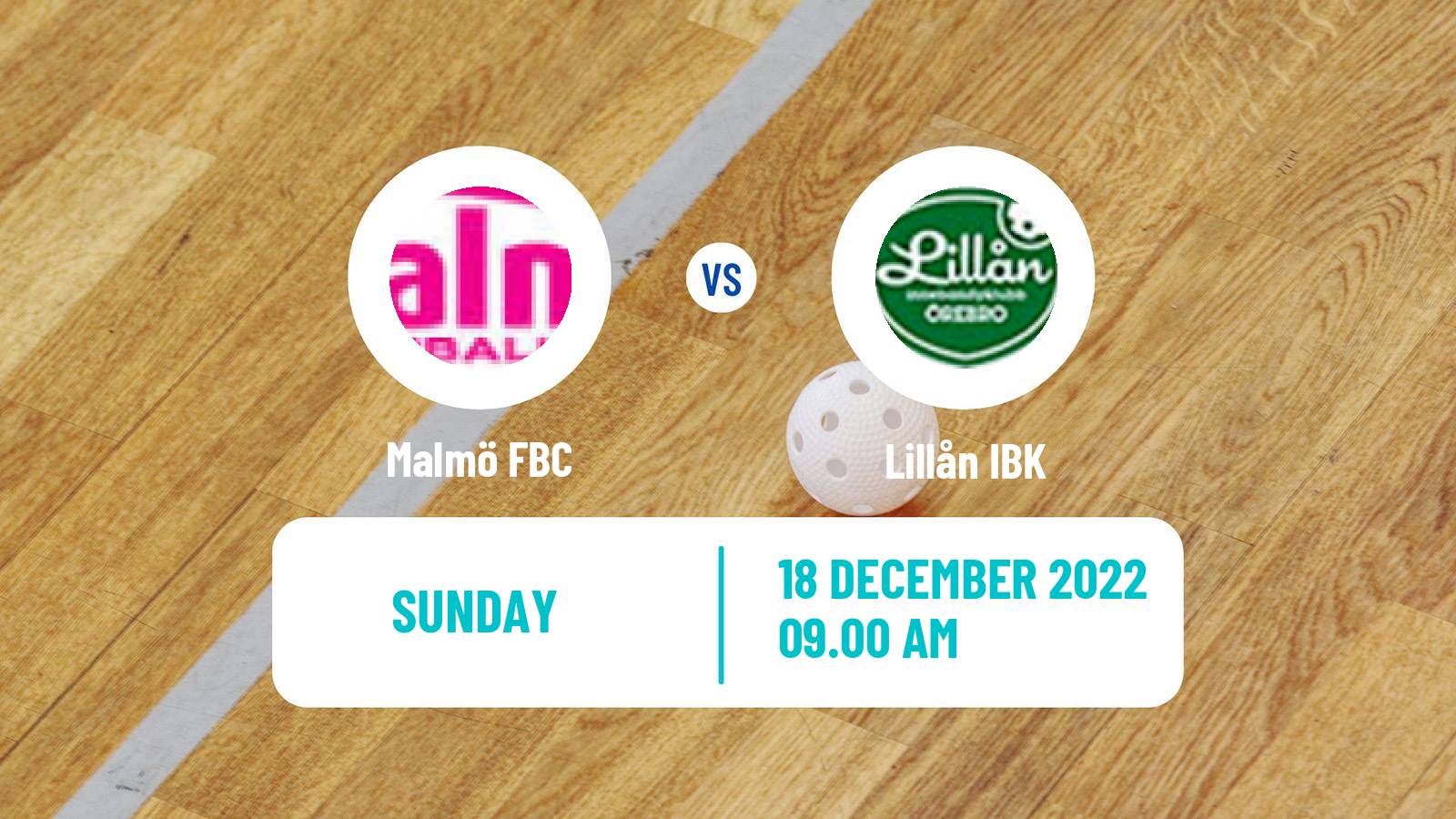 Floorball Swedish Allsvenskan Södra Floorball Malmö FBC - Lillån