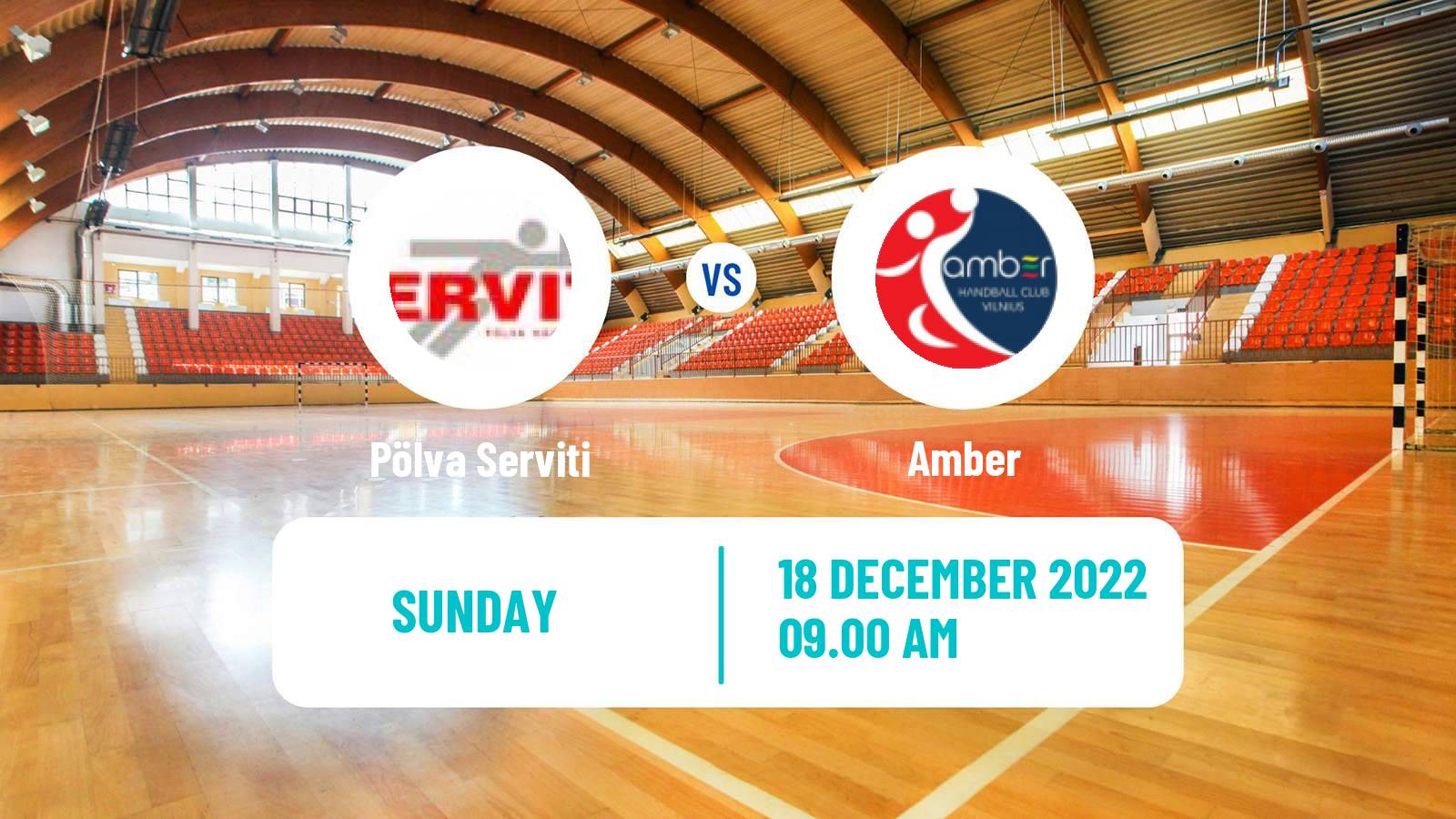 Handball Baltic League Handball Pölva Serviti - Amber