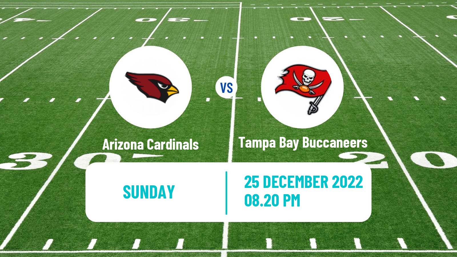 American football NFL Arizona Cardinals - Tampa Bay Buccaneers