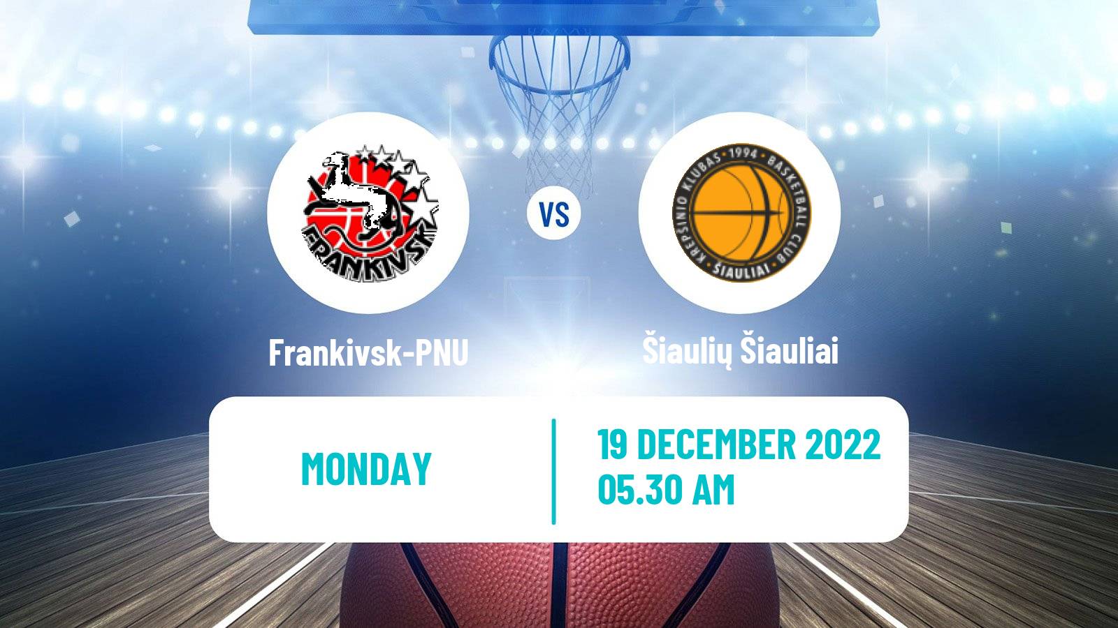 Basketball EWBL Women Frankivsk-PNU - Šiaulių Šiauliai