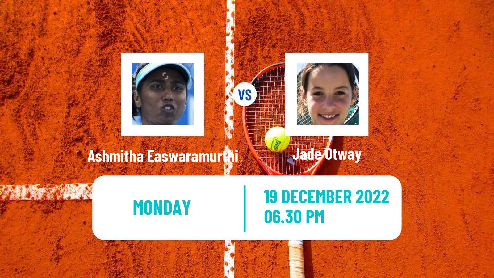 Tennis ITF Tournaments Ashmitha Easwaramurthi - Jade Otway