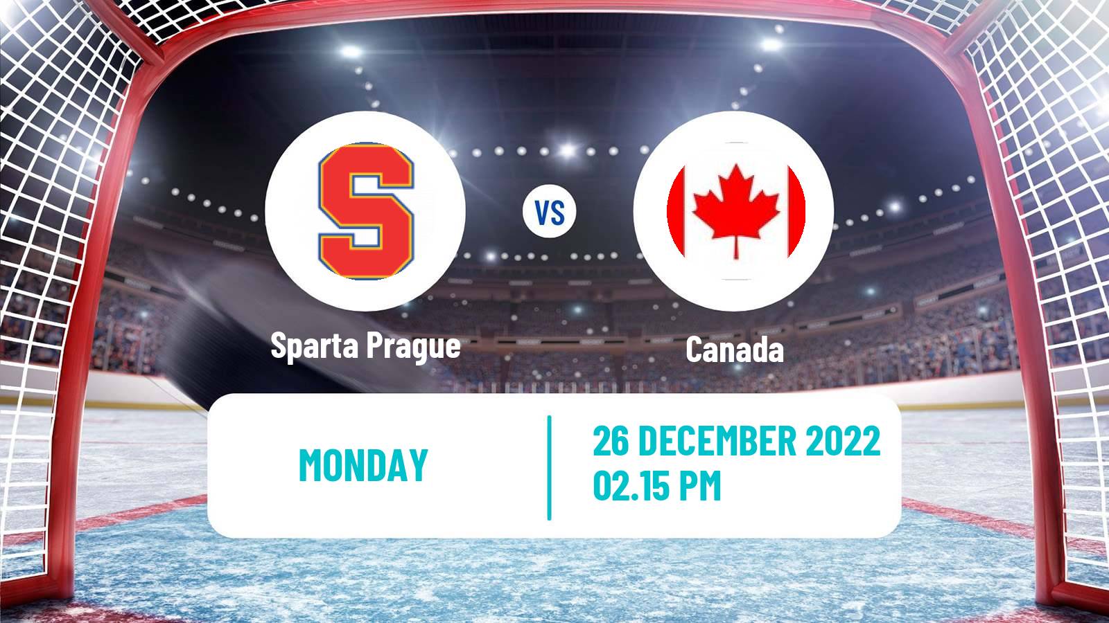 Hockey Spengler Cup Sparta Prague - Canada