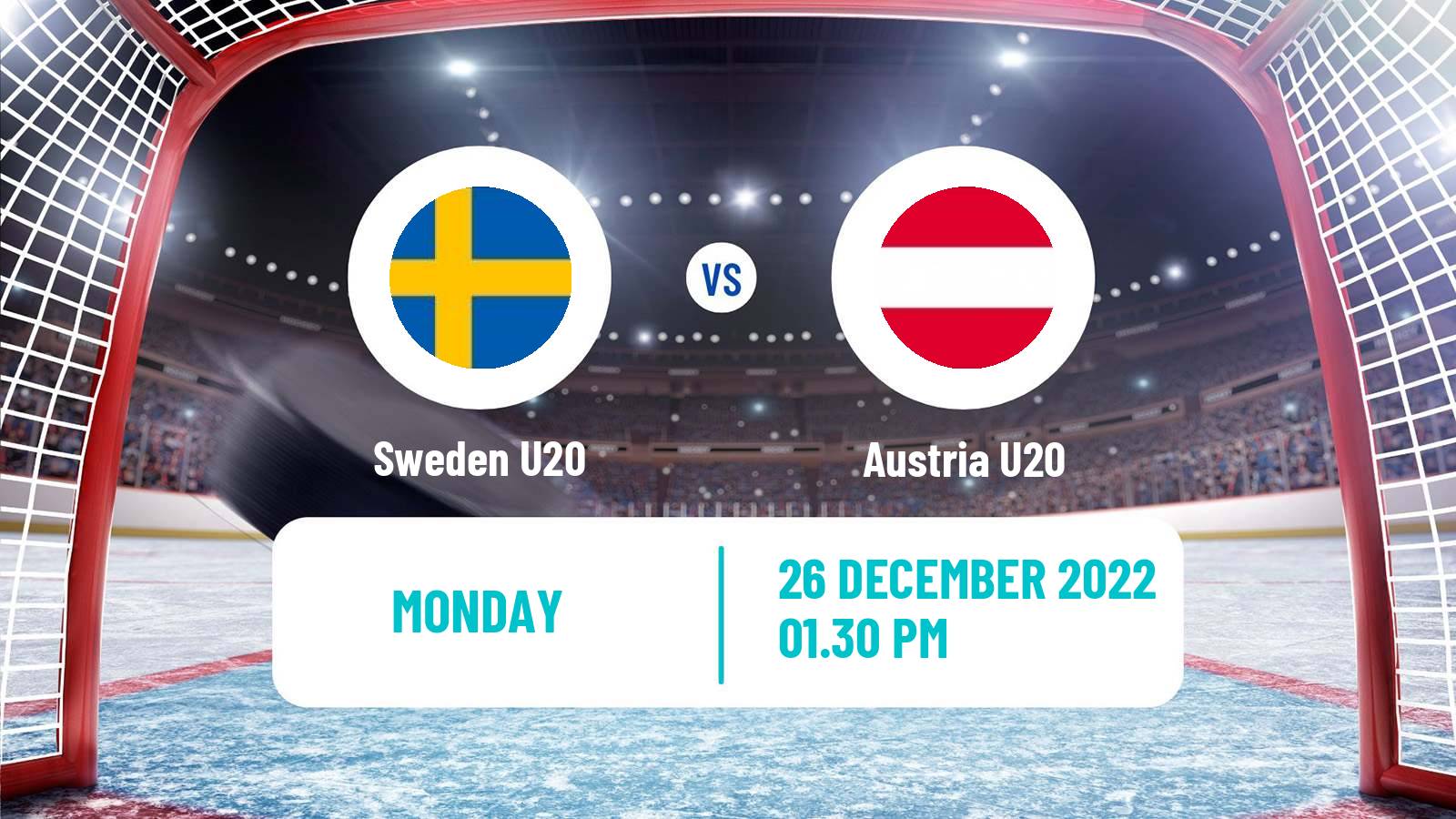 Hockey IIHF World U20 Championship Sweden U20 - Austria U20