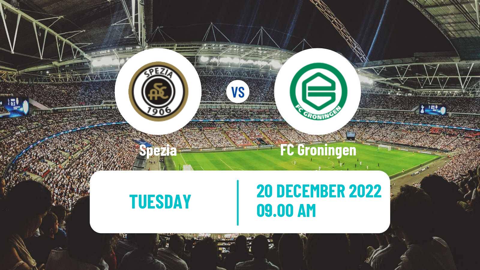 Soccer Club Friendly Spezia - Groningen