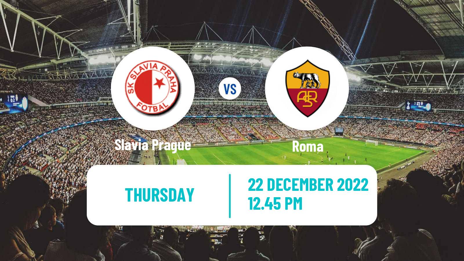 Soccer UEFA Champions League Women Slavia Prague - Roma