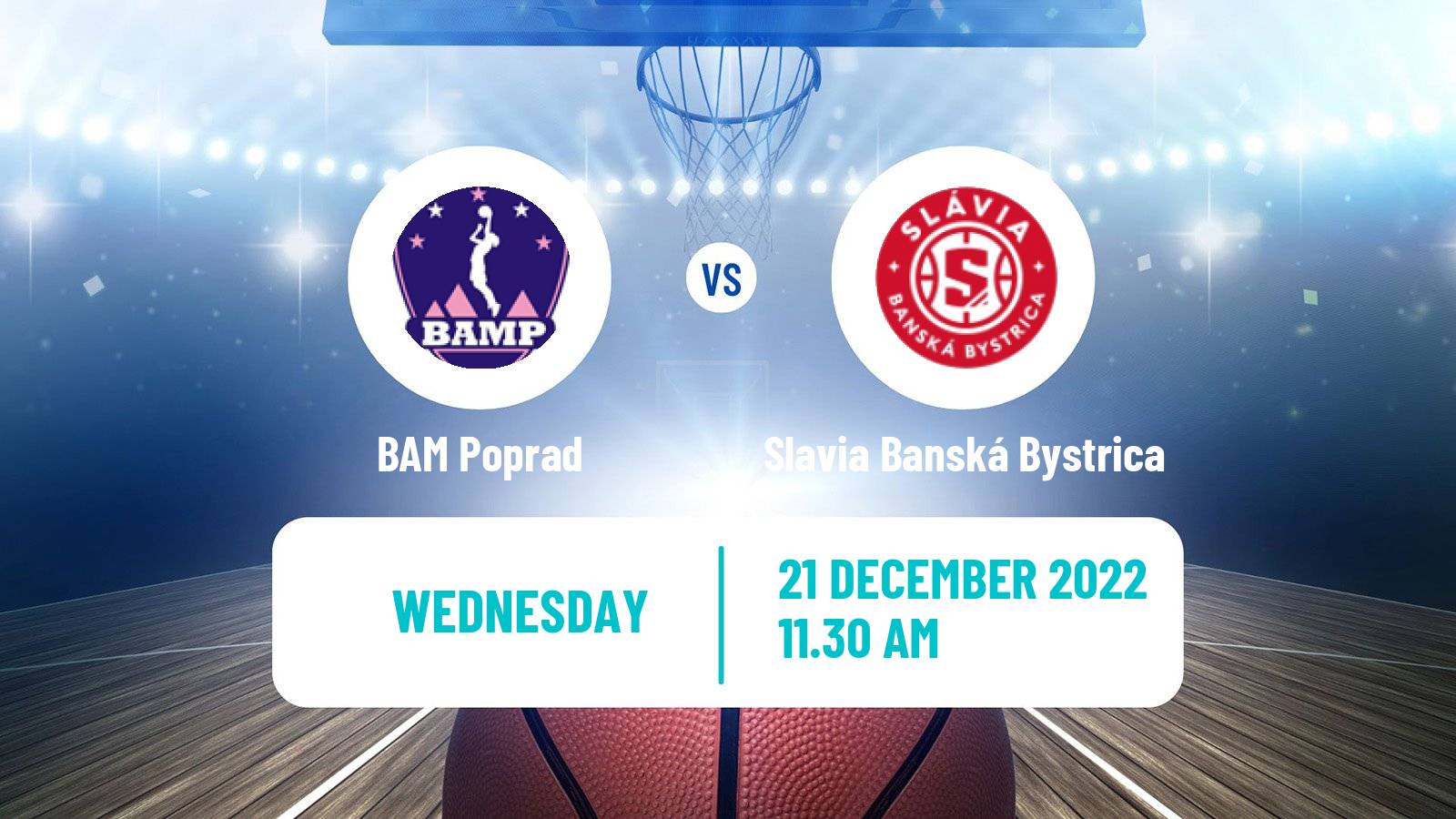 Basketball Slovak Extraliga Basketball Women BAM Poprad - Slavia Banská Bystrica