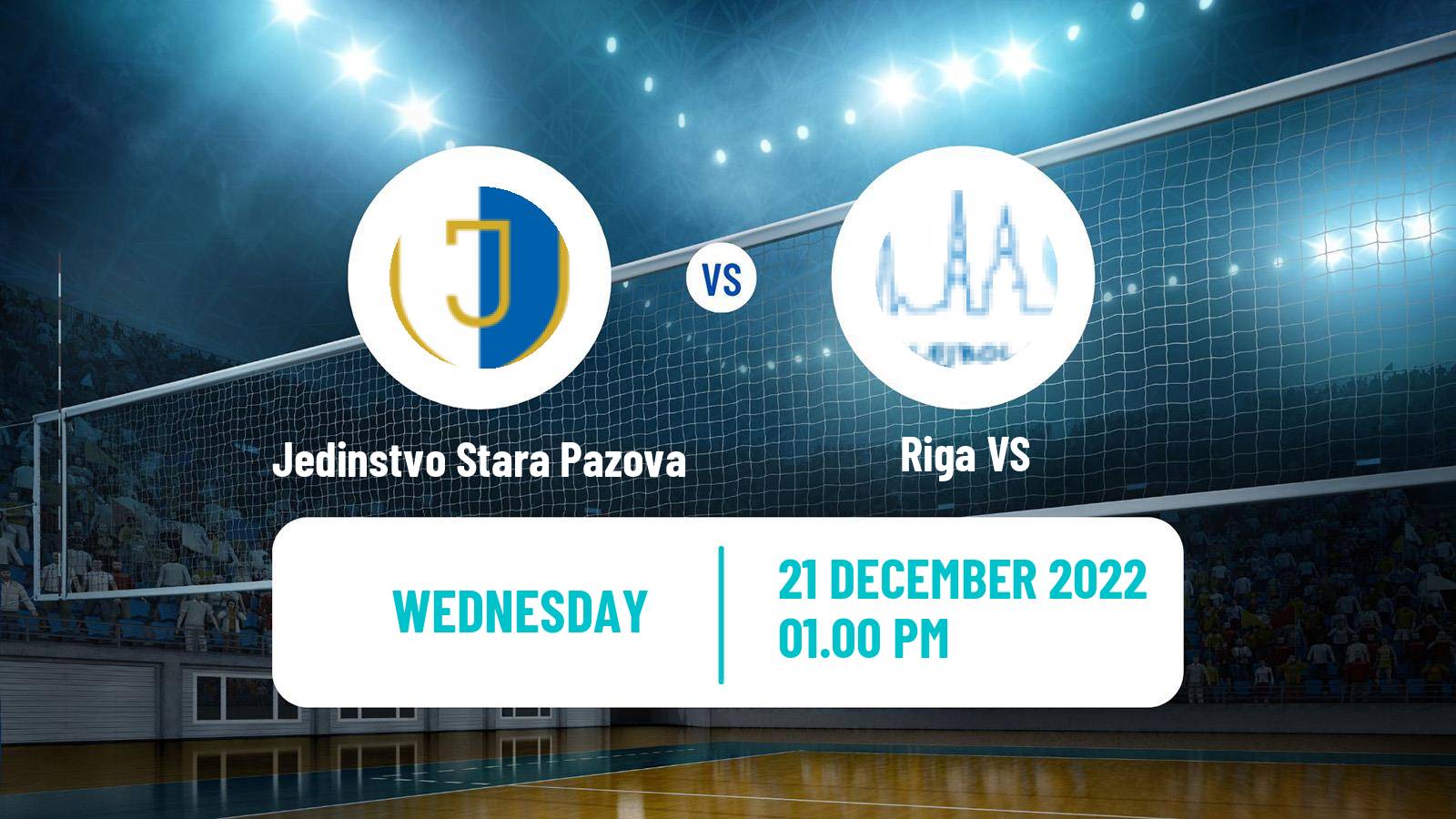 Volleyball CEV Challenge Cup Women Jedinstvo Stara Pazova - Riga VS