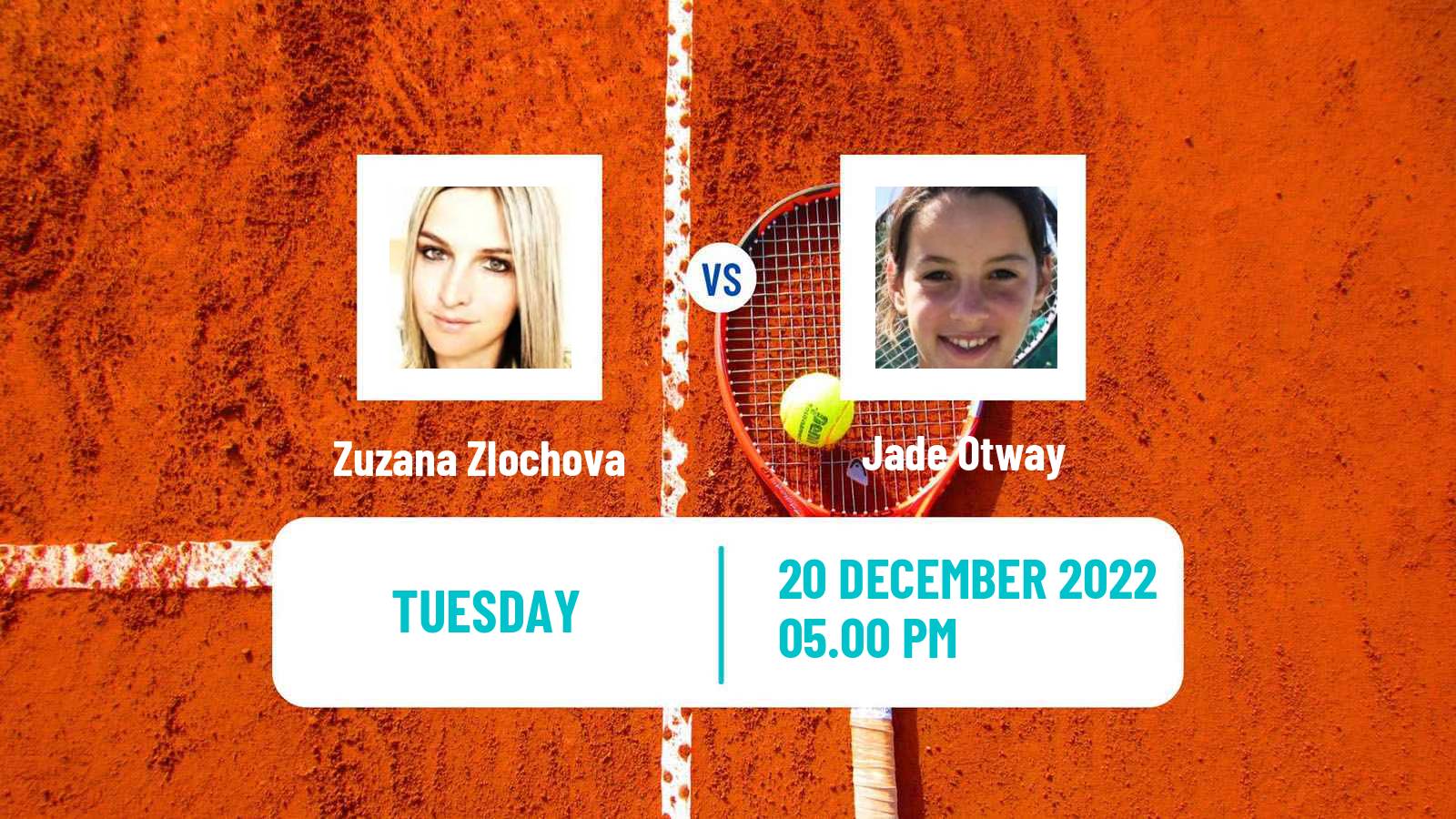 Tennis ITF Tournaments Zuzana Zlochova - Jade Otway