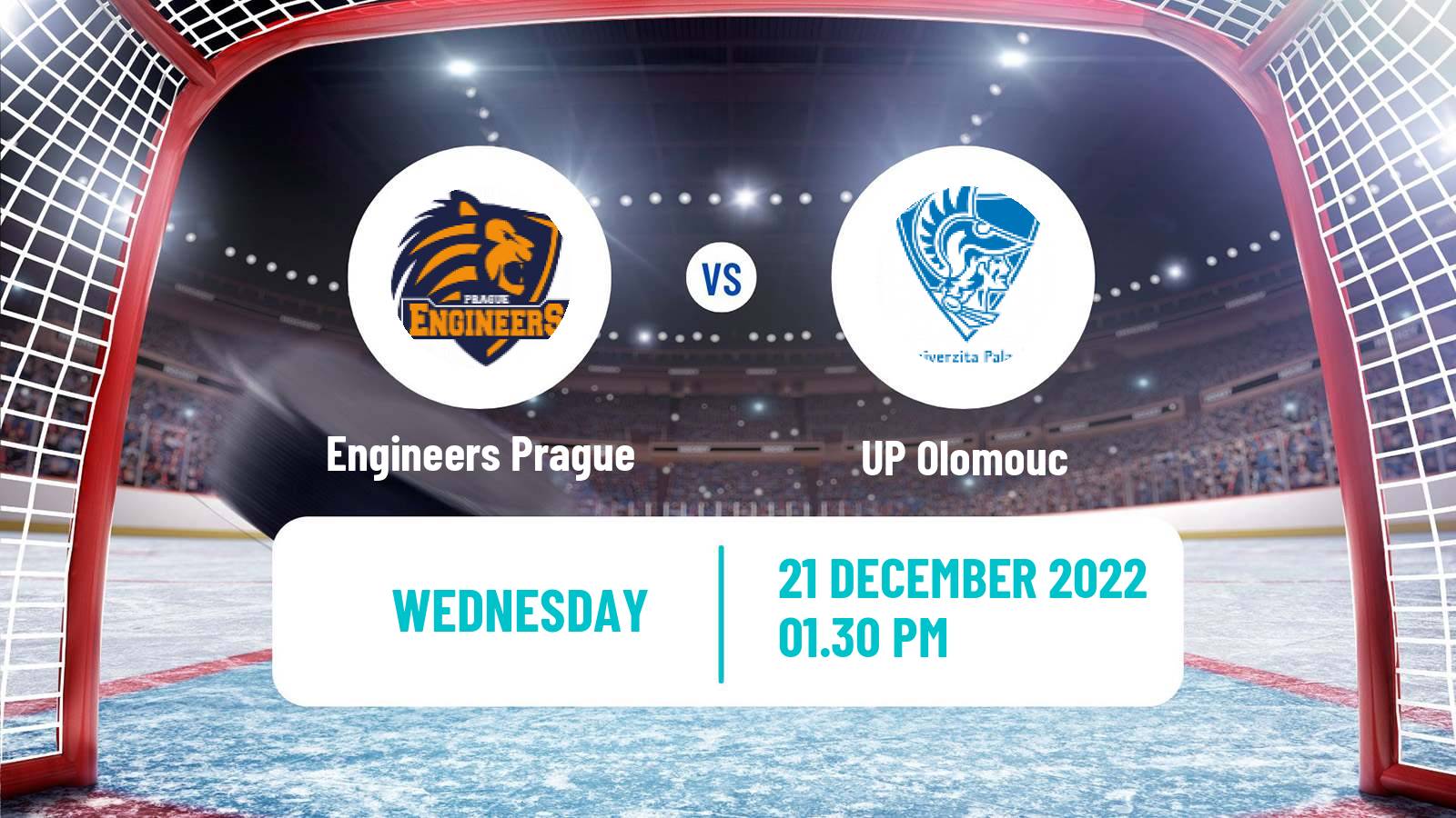 Hockey Czech ULLH Engineers Prague - UP Olomouc