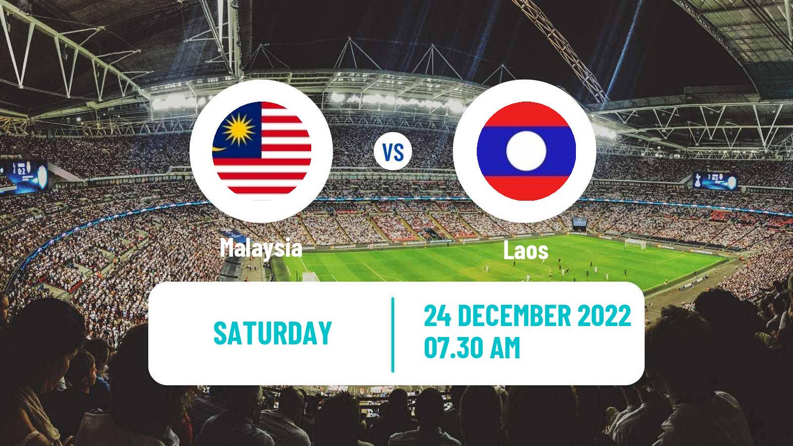 Soccer AFF Сhampionship Malaysia - Laos