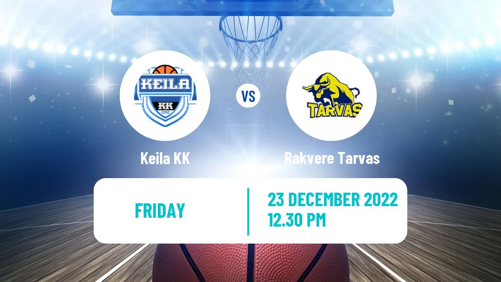 Basketball Estonian–Latvian Basketball League Keila - Rakvere Tarvas