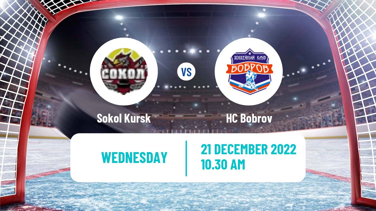 Hockey NMHL Sokol Kursk - Bobrov