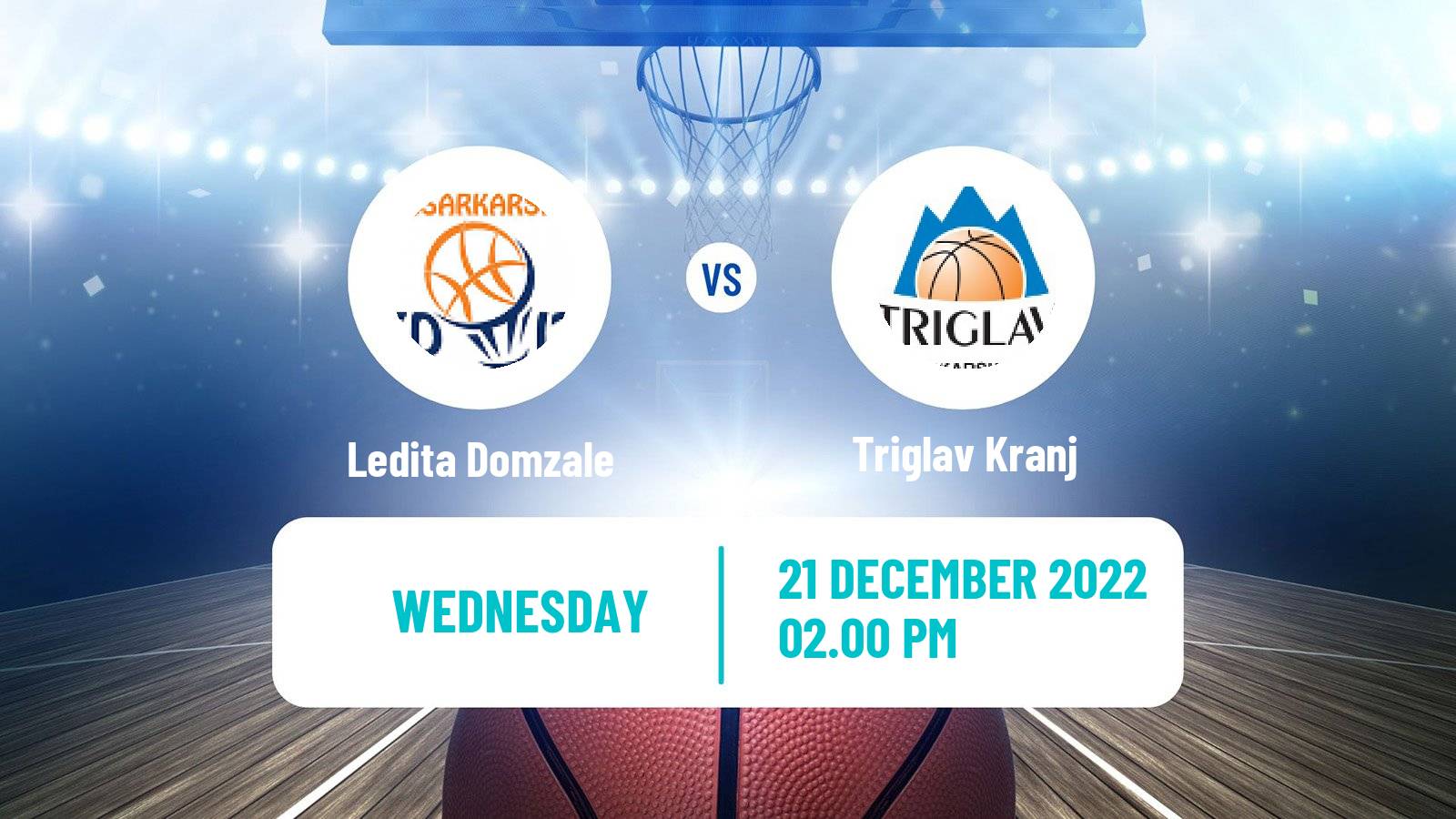 Basketball Slovenian Liga Basketball Women Ledita Domzale - Triglav Kranj