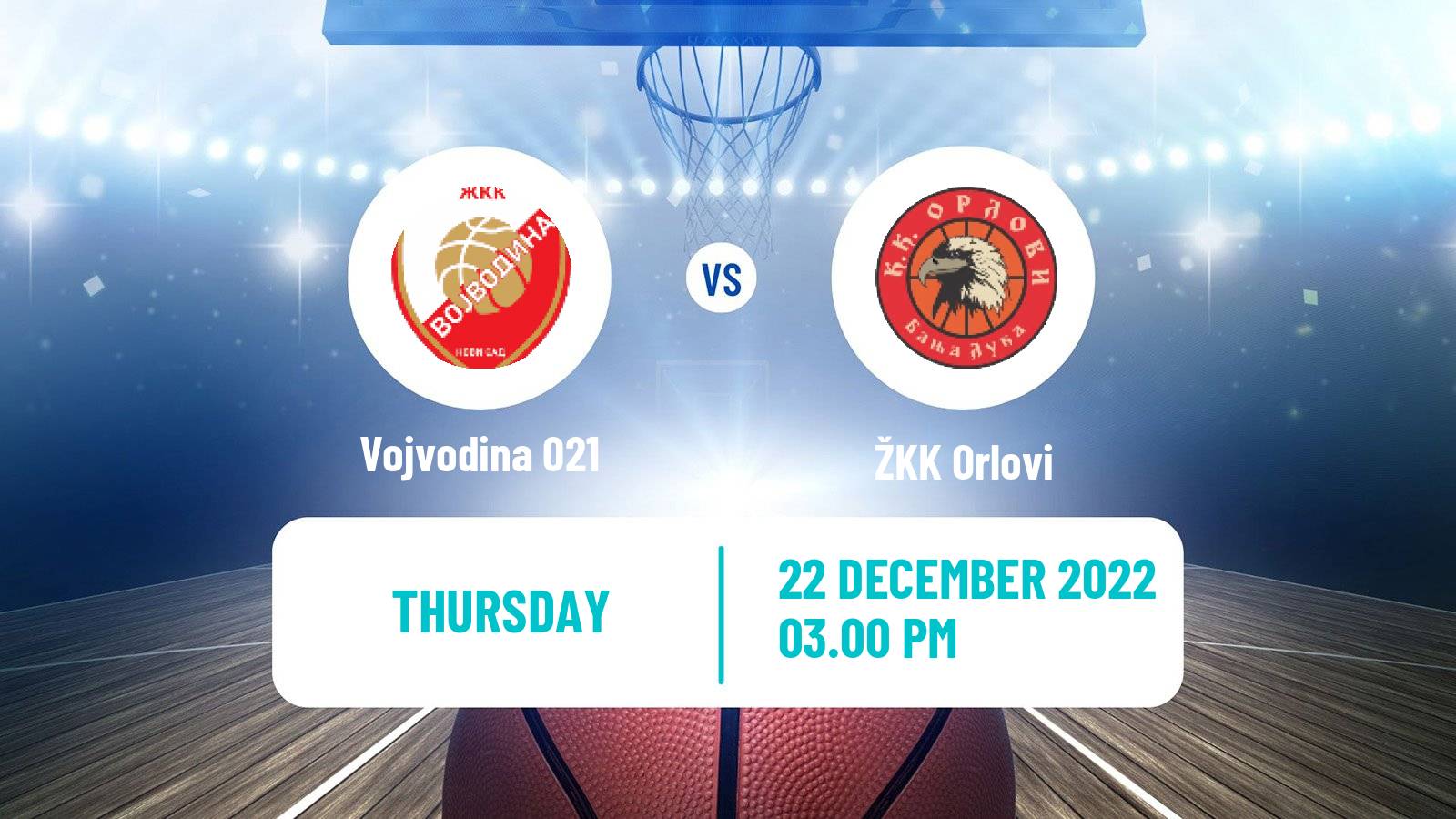 Basketball WABA League Vojvodina 021 - Orlovi