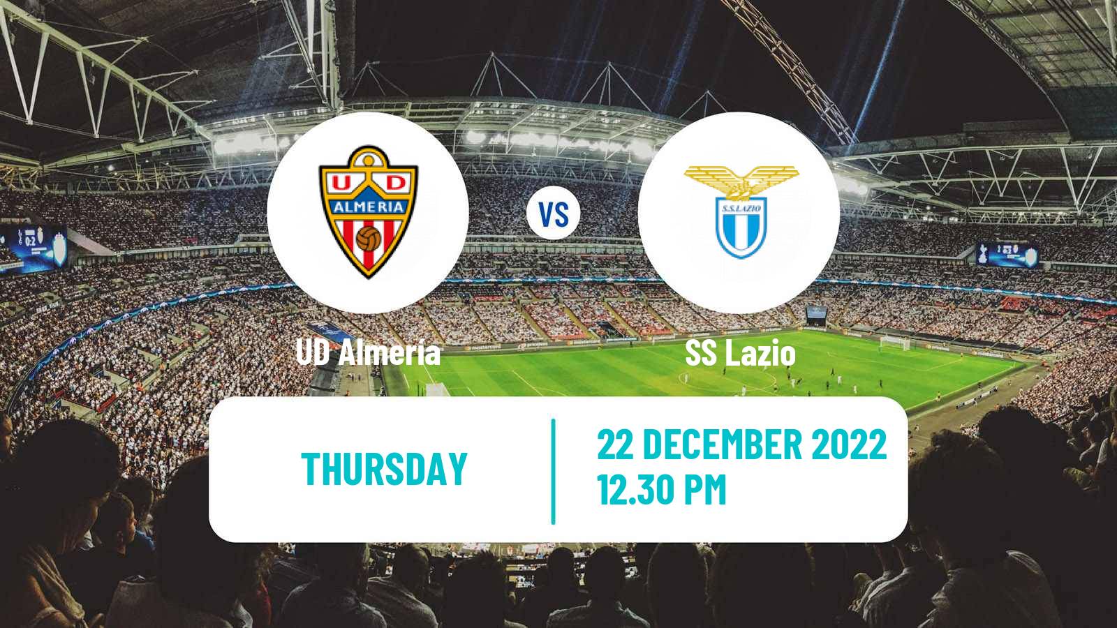 Soccer Club Friendly Almería - Lazio