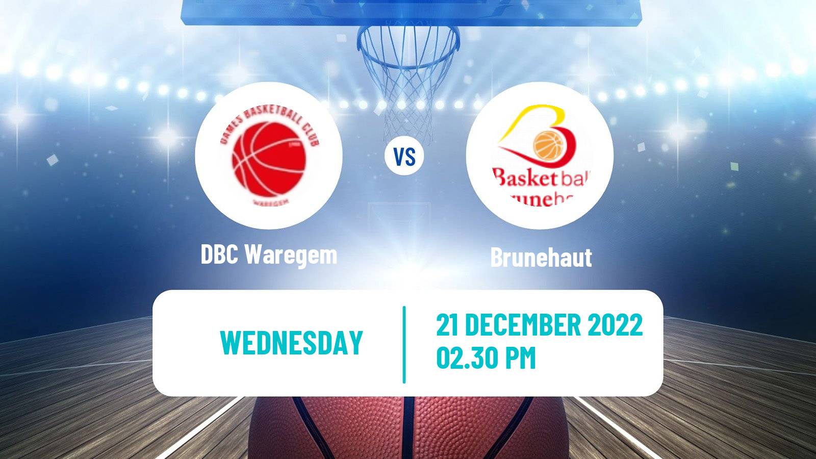 Basketball Belgian Top Division Basketball Women Waregem - Brunehaut