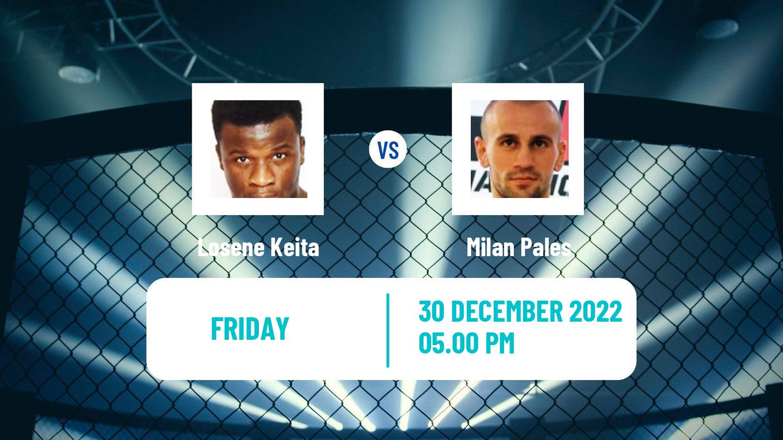 MMA MMA Losene Keita - Milan Pales