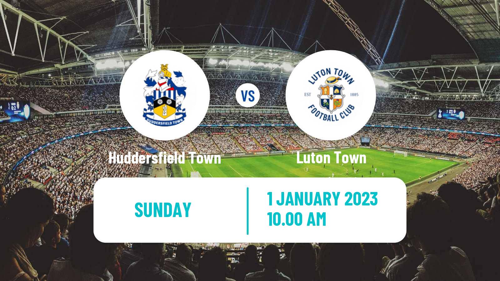 Soccer English League Championship Huddersfield Town - Luton Town