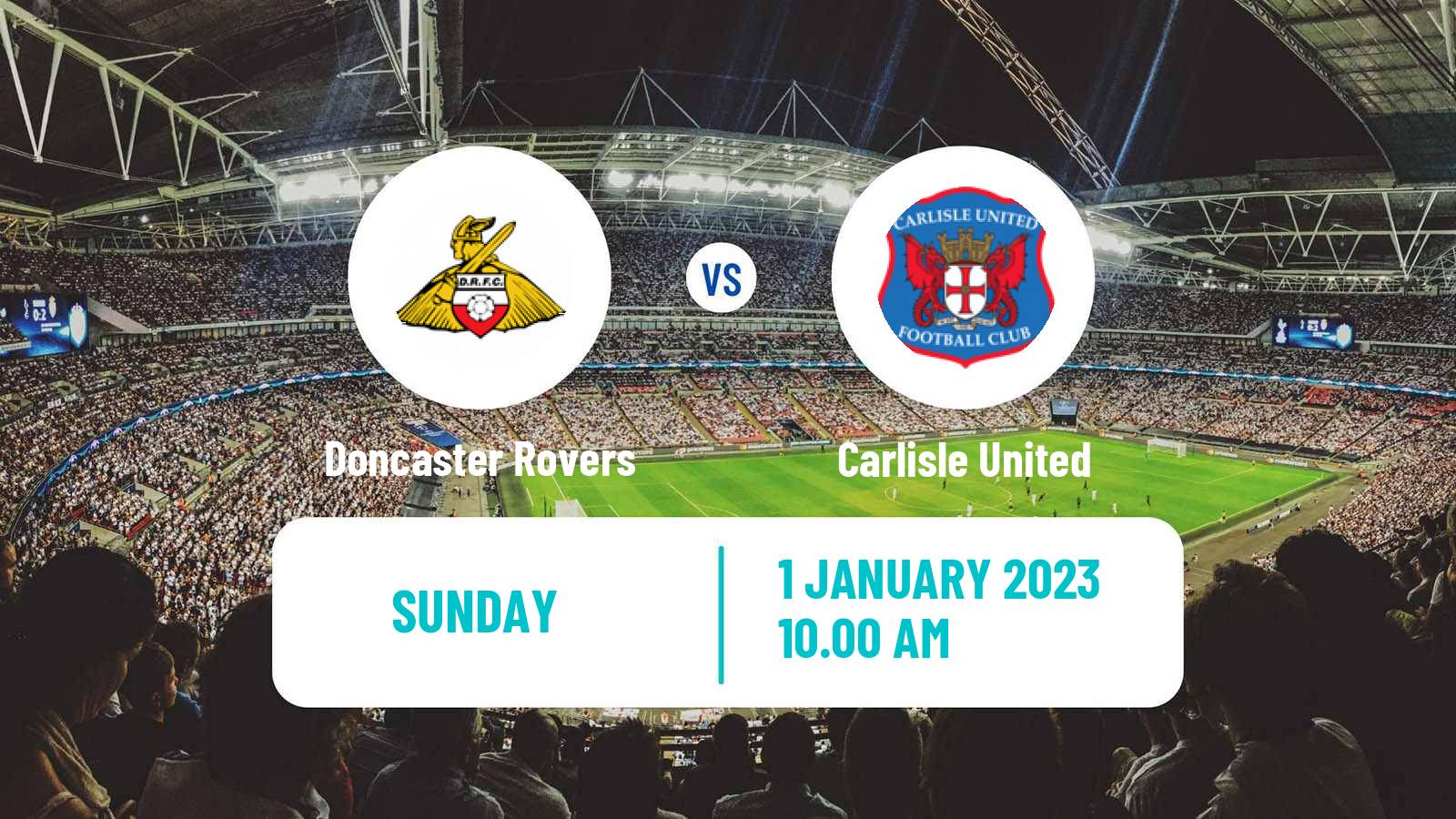 Soccer English League Two Doncaster Rovers - Carlisle United