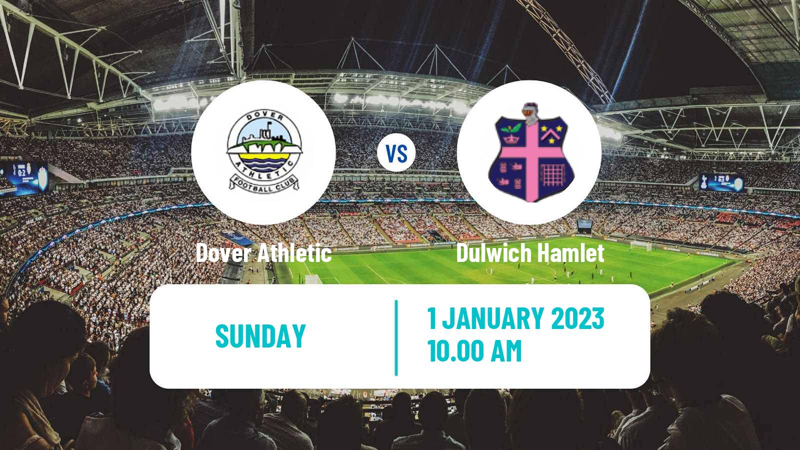 Soccer English National League South Dover Athletic - Dulwich Hamlet