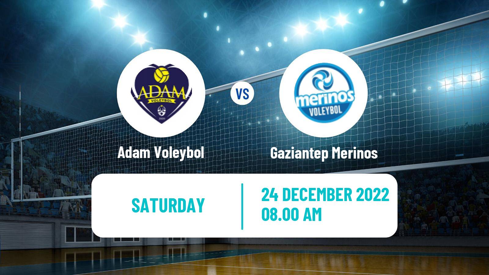 Volleyball Turkish 1 Ligi Volleyball Women Adam Voleybol - Gaziantep Merinos