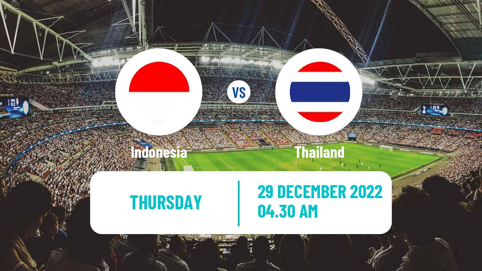 Soccer AFF Сhampionship Indonesia - Thailand